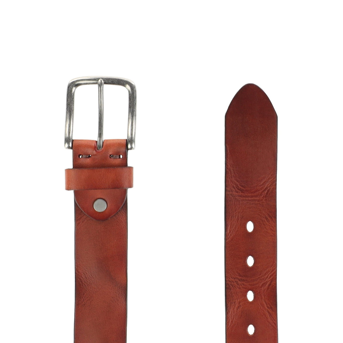 HENRY BUCKS Cowhide Leather Belt TAN - Henry Bucks