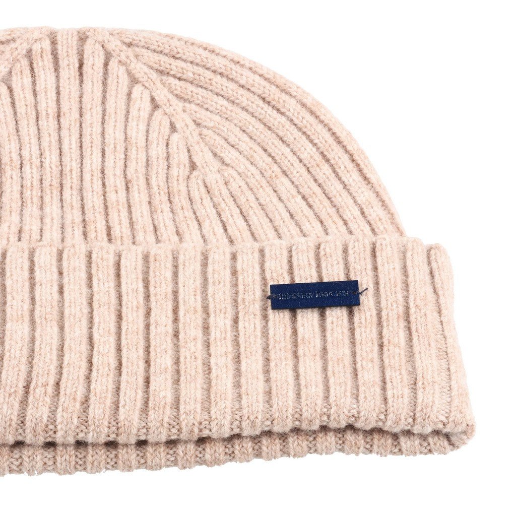 HENRY BUCKS Merino Wool Beanie BEIGE - Henry Bucks