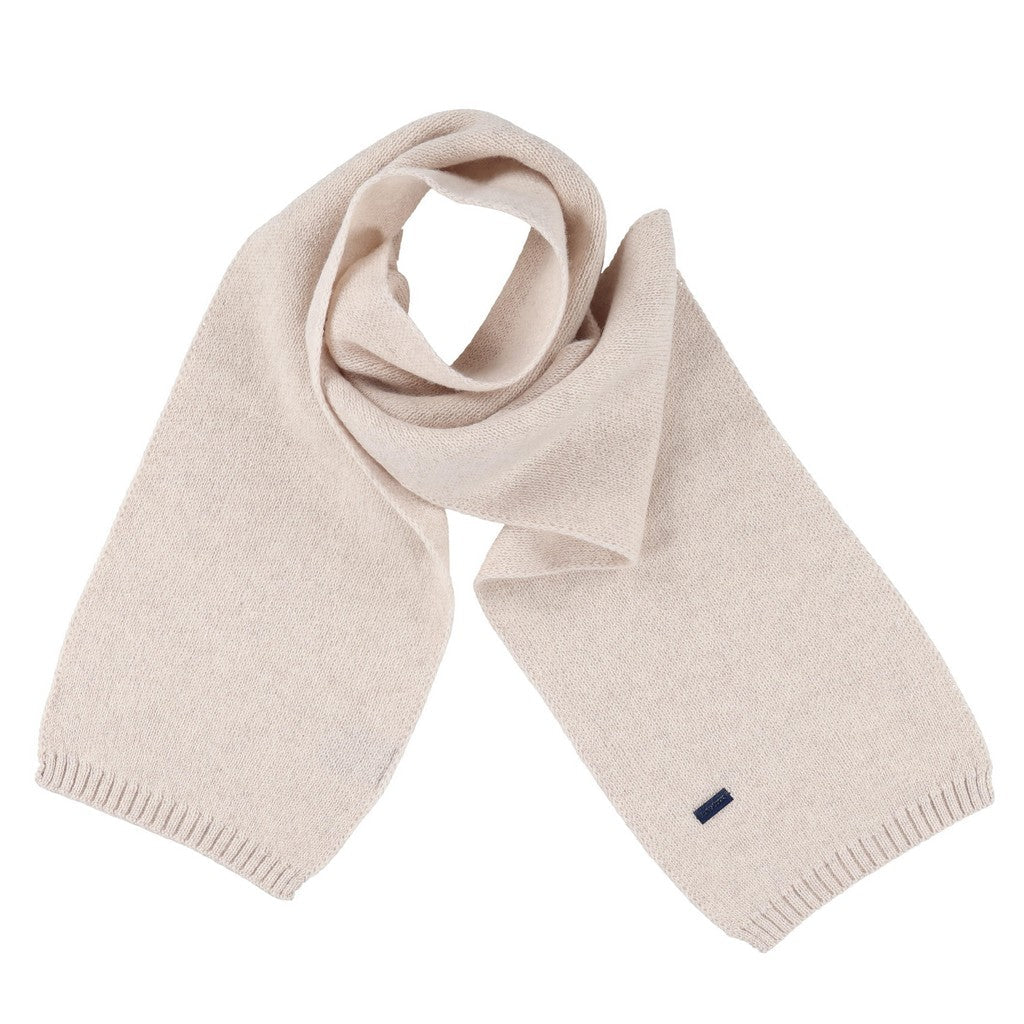 HENRY BUCKS Merino Wool Scarf BEIGE - Henry Bucks