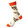 HENRY BUCKS Novelty Cotton Socks CREAM/ORANGE