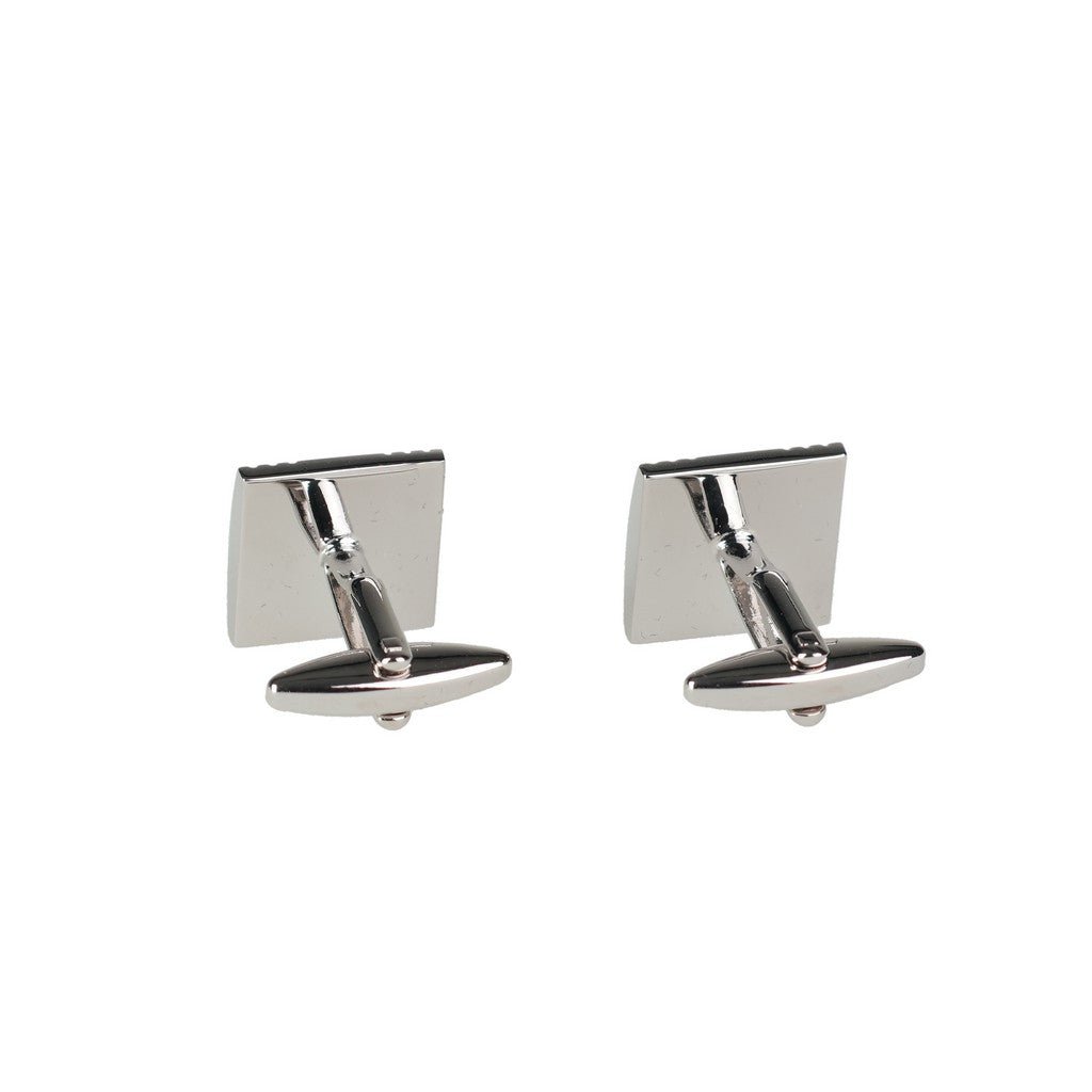 HENRY BUCKS Rectangle Cufflink SILVER - Henry Bucks