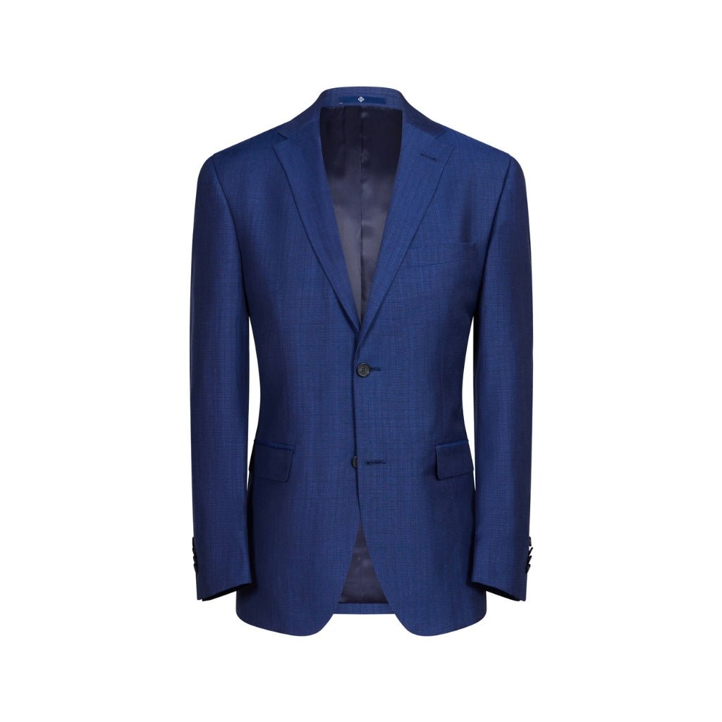 HENRY BUCKS Single Breasted Notch Business Suit BLUE REG - Henry Bucks