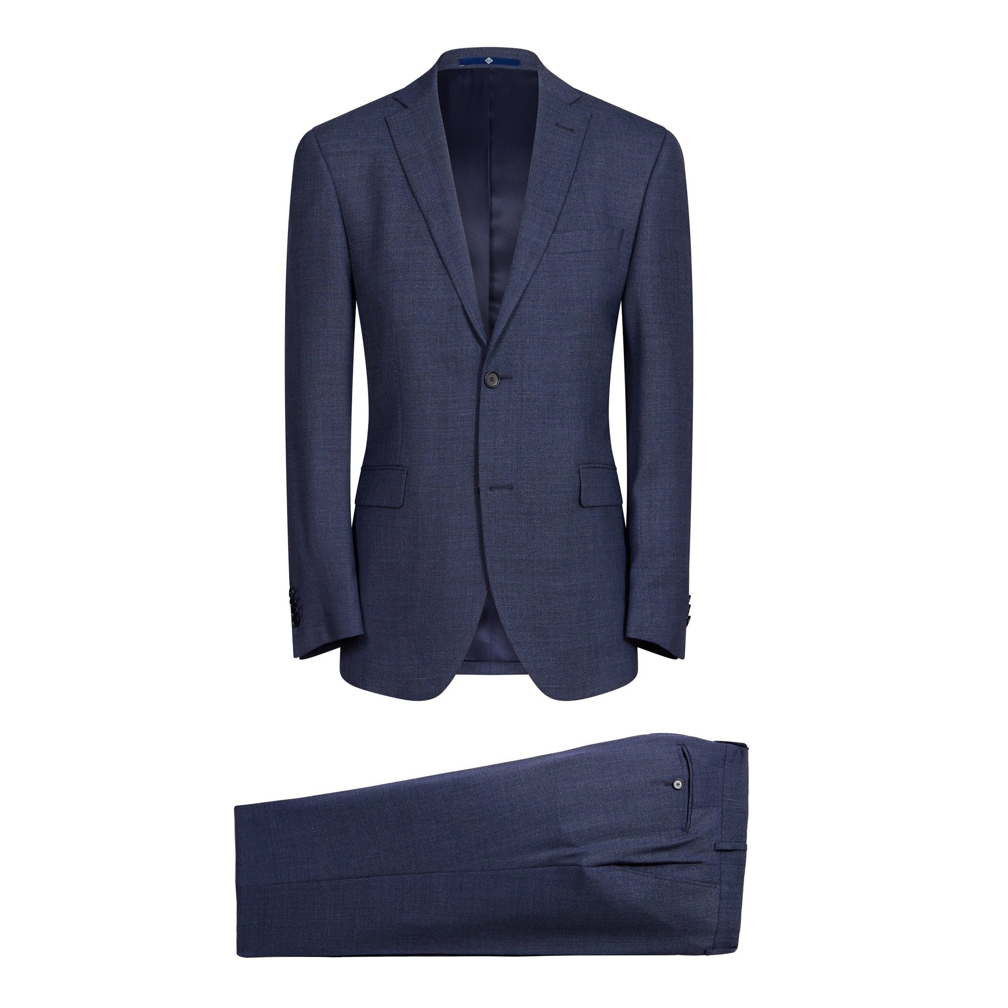 HENRY BUCKS Single Breasted Notch Business Suit NAVY REG - Henry Bucks