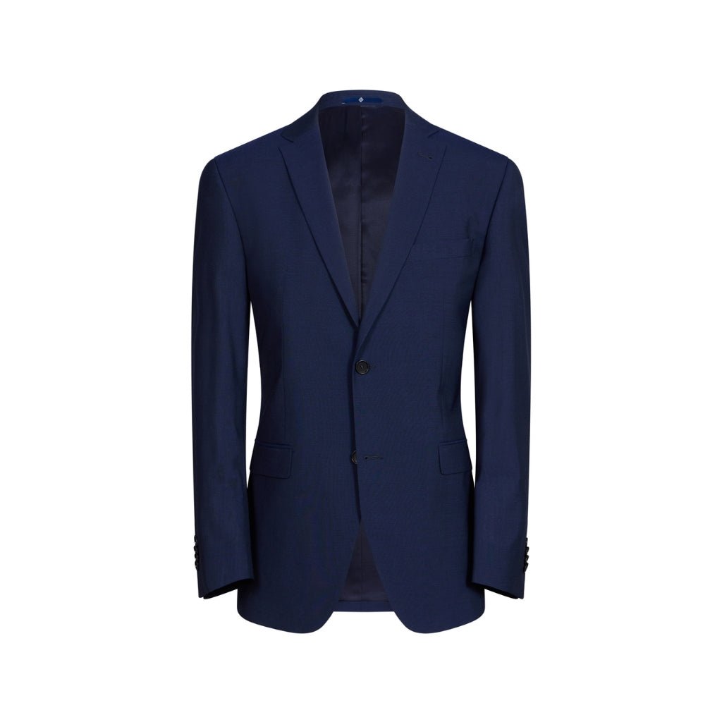 HENRY BUCKS Single Breasted Notch Business Suit NAVY REG - Henry Bucks