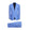 HENRY BUCKS Single Breasted Plain Wool Business Suit BLUE GREY REG