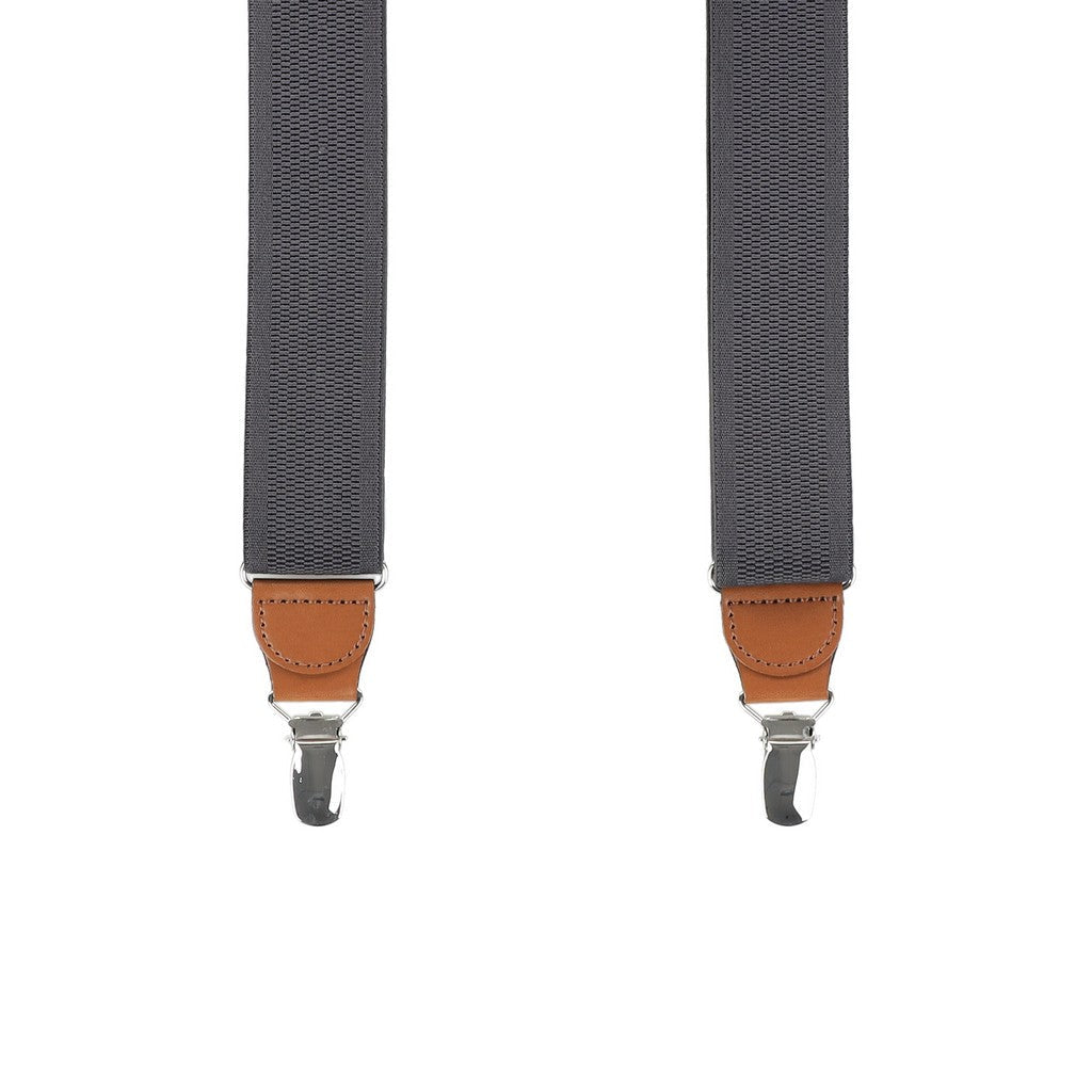 HENRY BUCKS Split Suspender DARK GREY - Henry Bucks