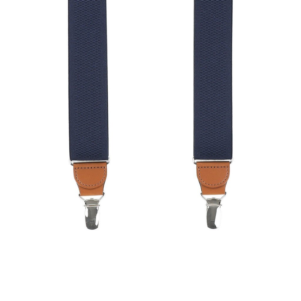 HENRY BUCKS Split Suspender NAVY - Henry Bucks