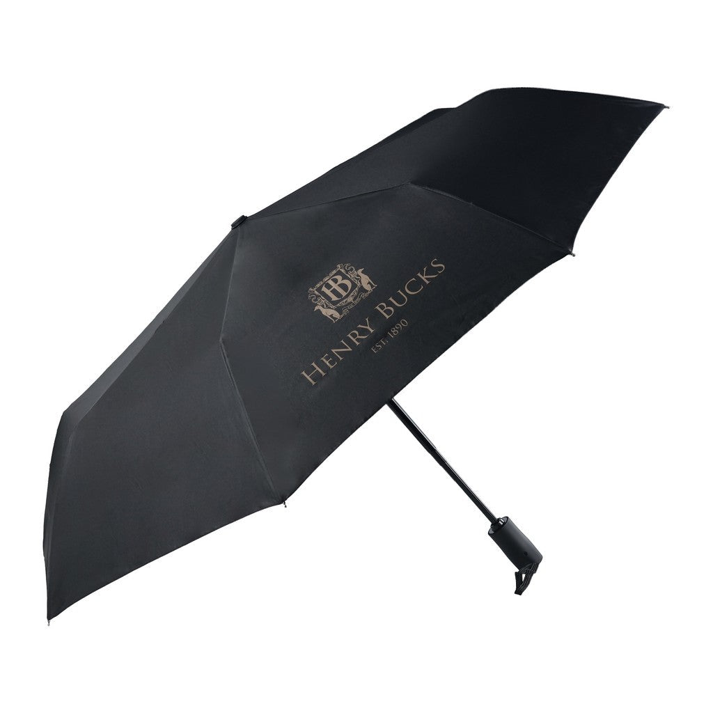 HENRY BUCKS Travel Umbrella BLACK - Henry Bucks