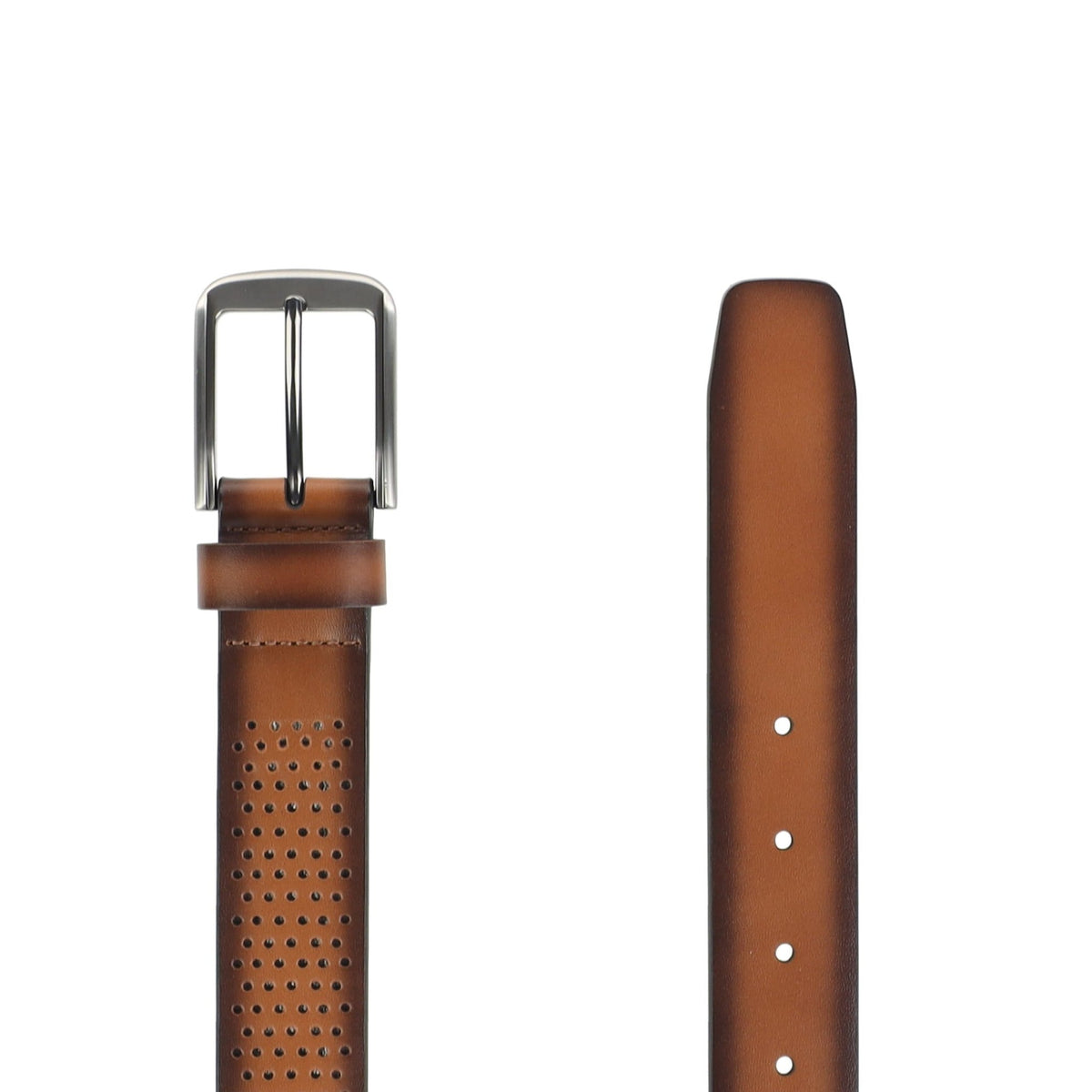 HENRY BUCKS Two Tone Belt TAN - Henry Bucks