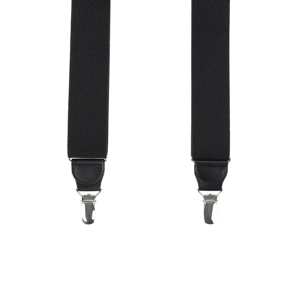 HENRY BUCKS Weave Suspender BLACK - Henry Bucks
