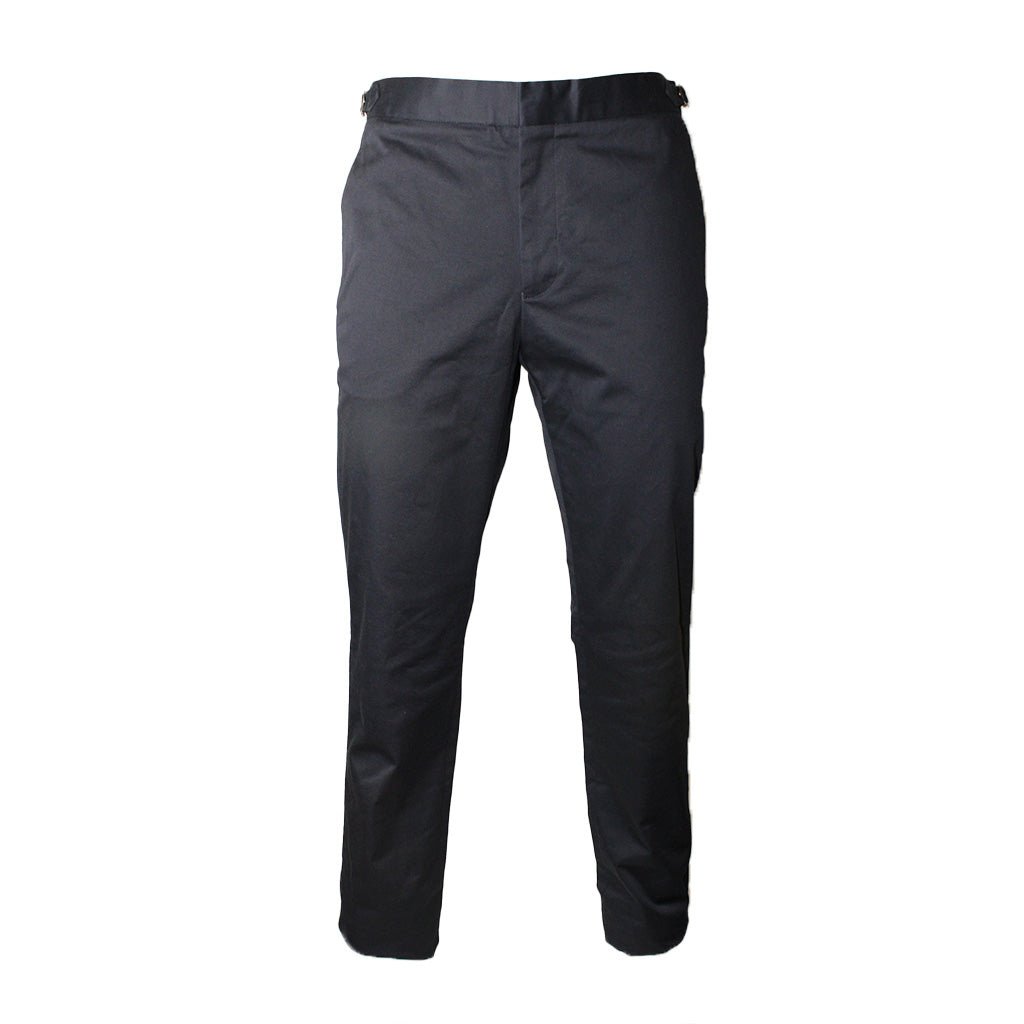 HENRY Cotton Stretch Side Adjustable Chino NAVY - Henry Bucks