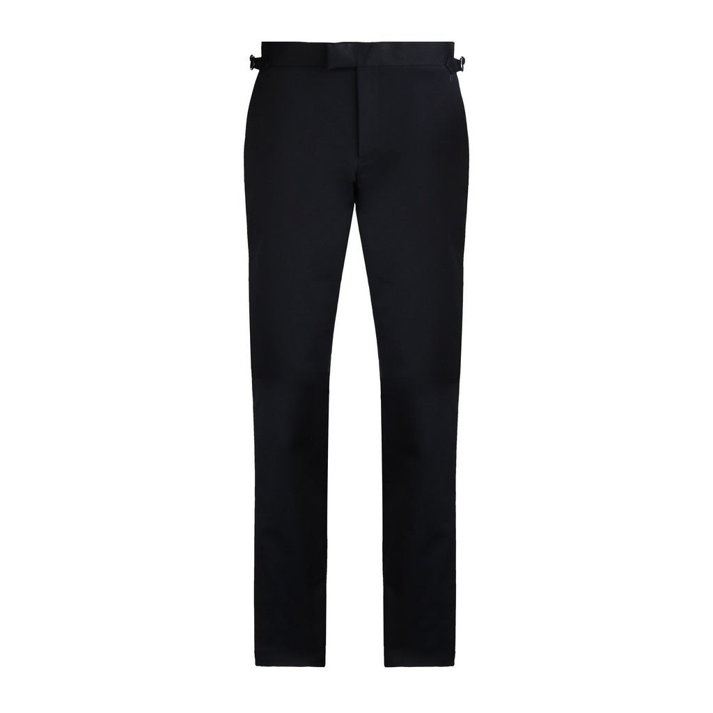 HENRY Cotton Stretch Side Adjustable Chino NAVY - Henry Bucks