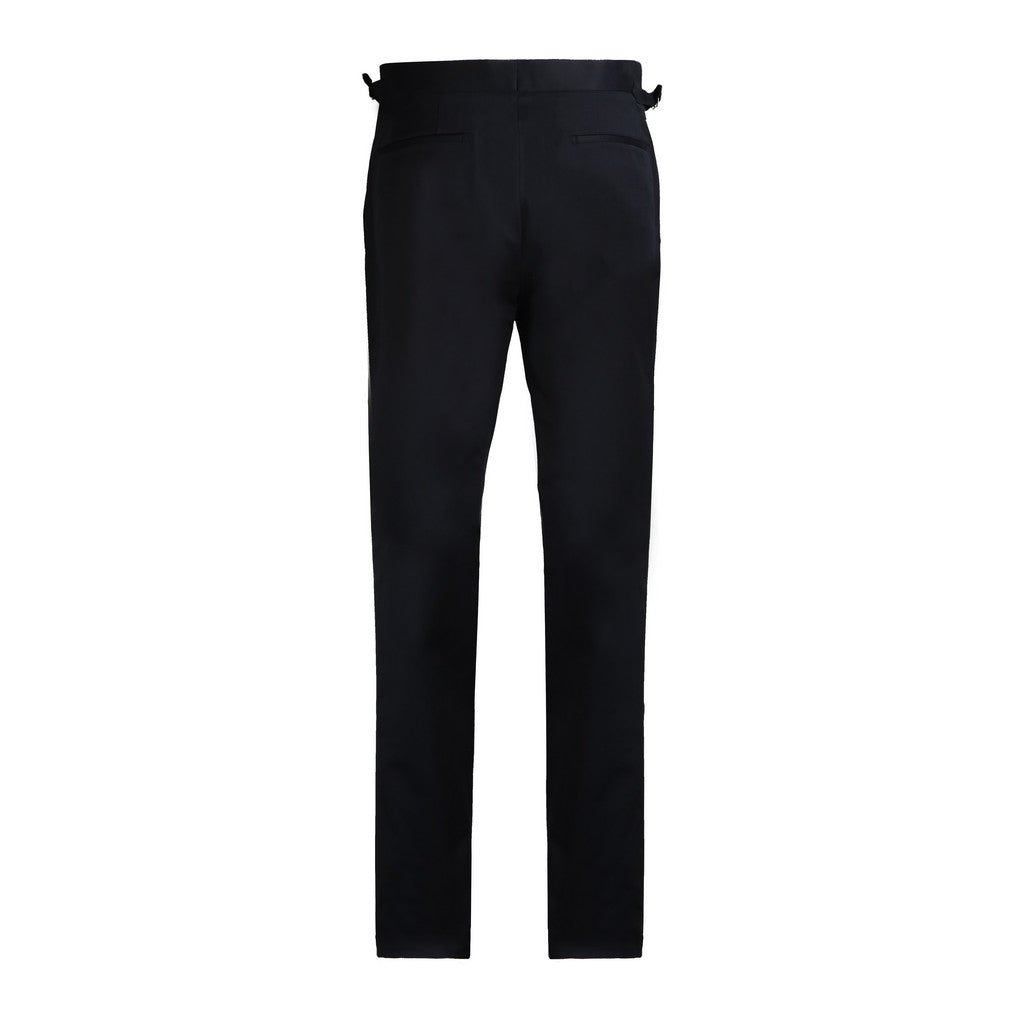 HENRY Cotton Stretch Side Adjustable Chino NAVY - Henry Bucks