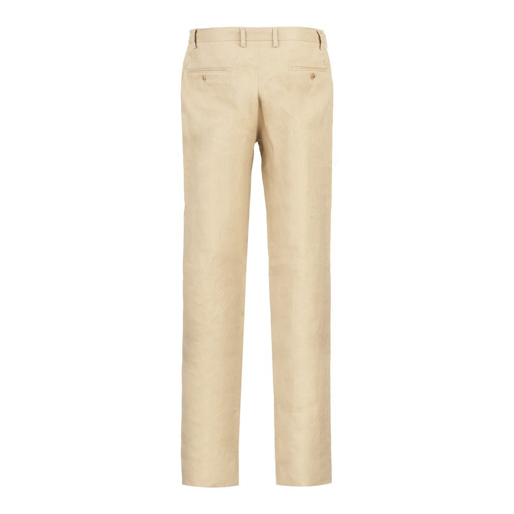HENRY Linen Relaxed Chino BEIGE - Henry Bucks