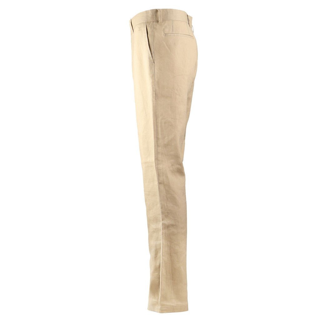 HENRY Linen Tailored Chino BEIGE - Henry Bucks