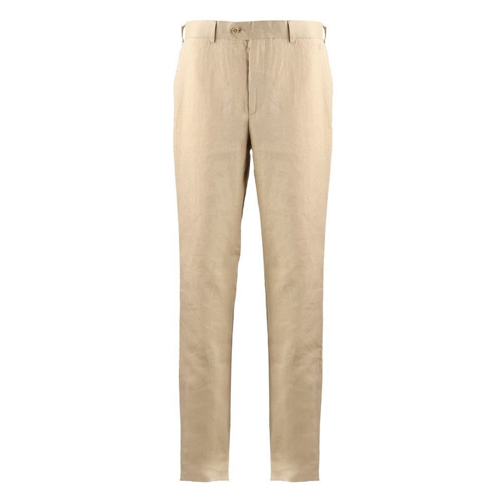 HENRY Linen Tailored Chino BEIGE - Henry Bucks