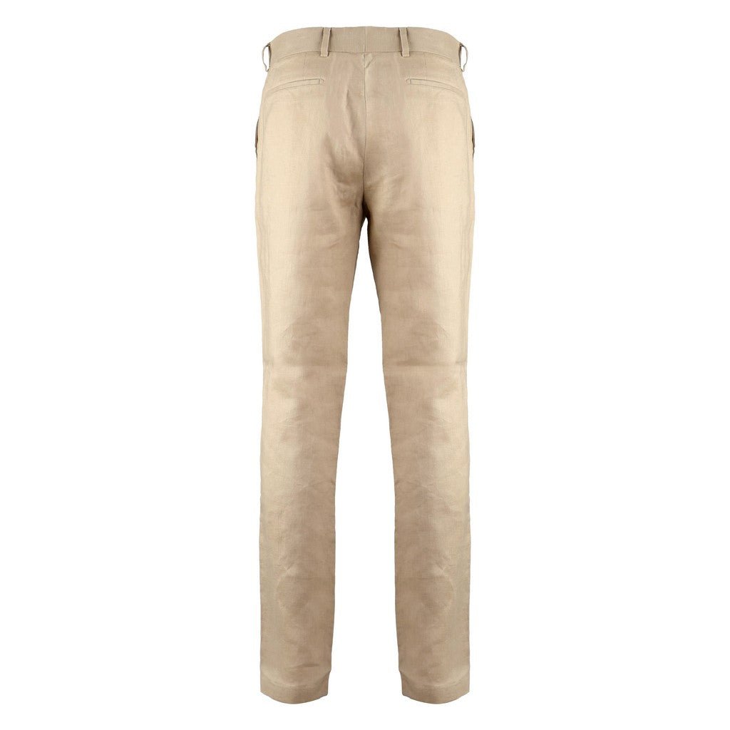 HENRY Linen Tailored Chino BEIGE - Henry Bucks
