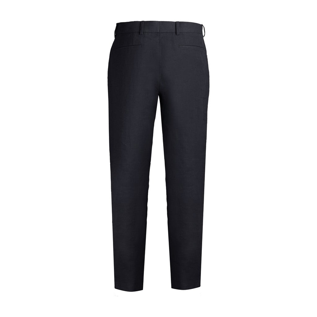 HENRY Linen Tailored Chino NAVY - Henry Bucks