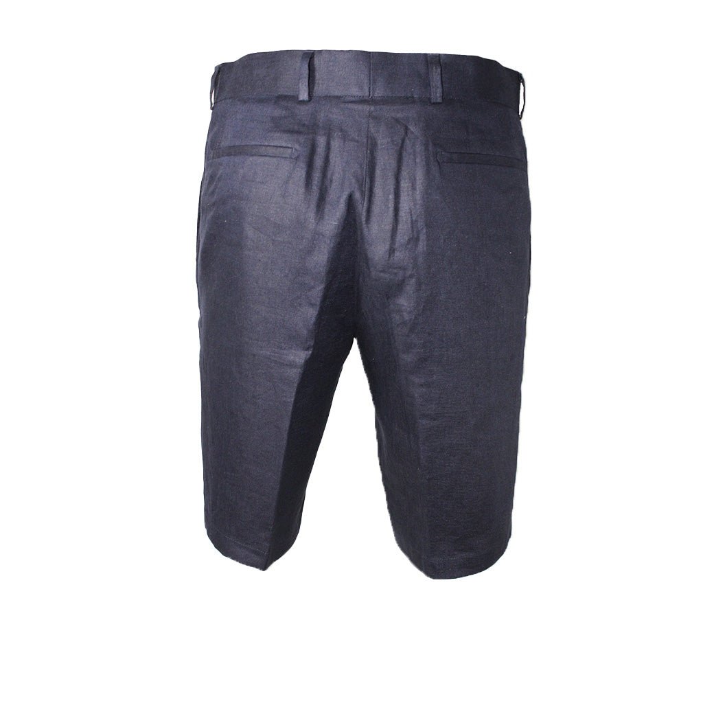 HENRY Linen Tailored Shorts NAVY - Henry Bucks