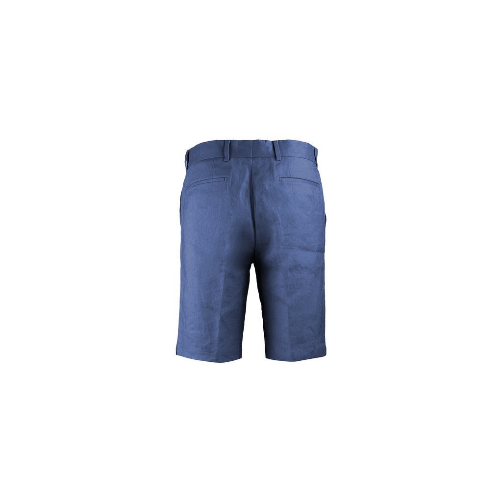 HENRY Linen Tailored Shorts NAVY - Henry Bucks