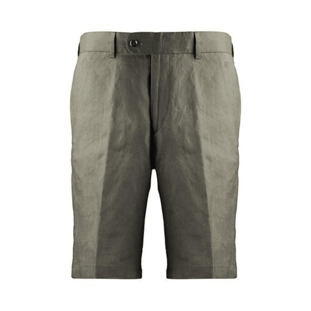 HENRY Linen Tailored Shorts OLIVE - Henry Bucks
