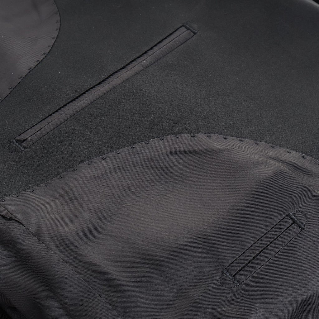 HENRY SARTORIAL 135 Platinum Velvet Blazer BLACK - Henry Bucks