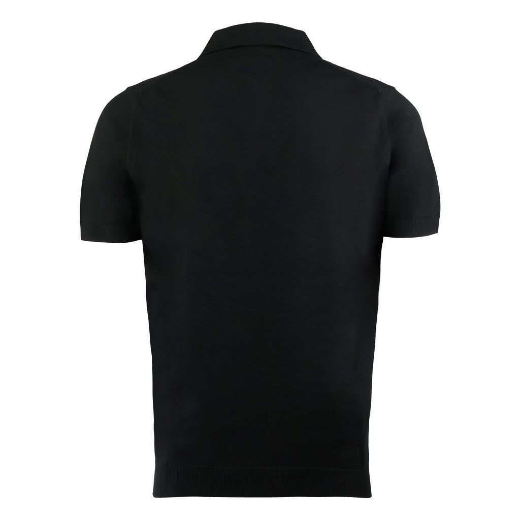 HENRY SARTORIAL 135 Year Platinum Polo BLACK - Henry Bucks