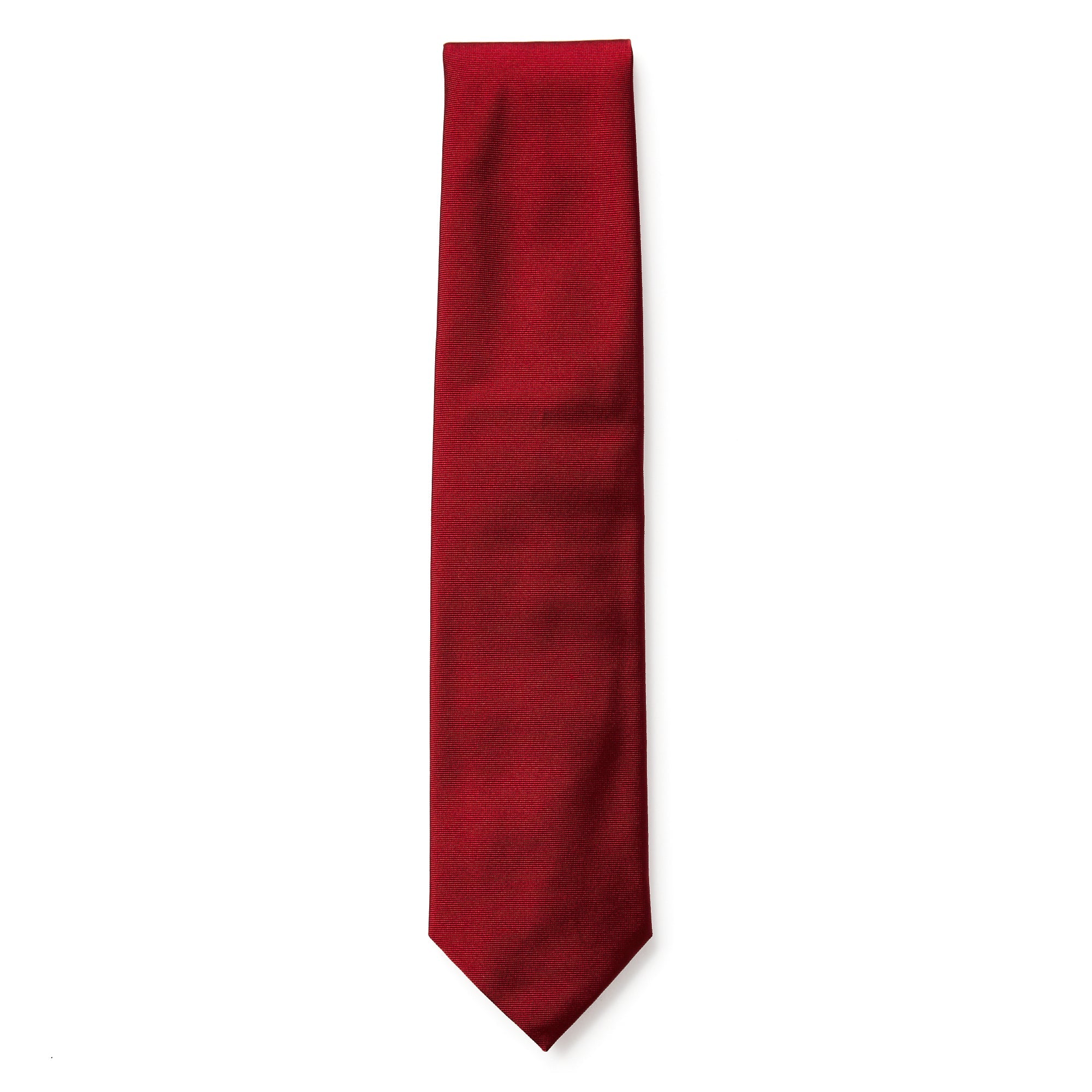 HENRY SARTORIAL 3 Fold Zeus Collection Tie RED - Henry Bucks