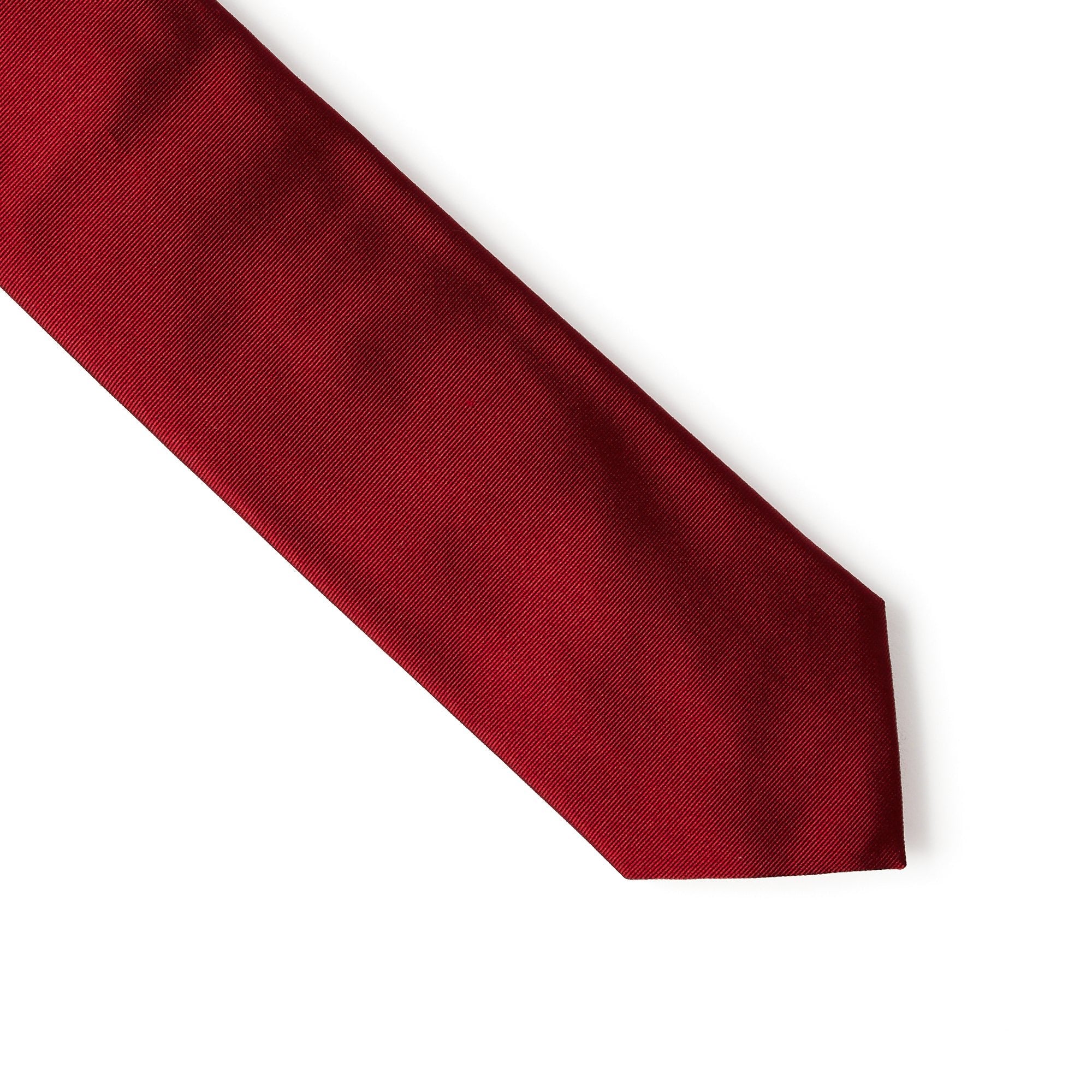 HENRY SARTORIAL 3 Fold Zeus Collection Tie RED - Henry Bucks