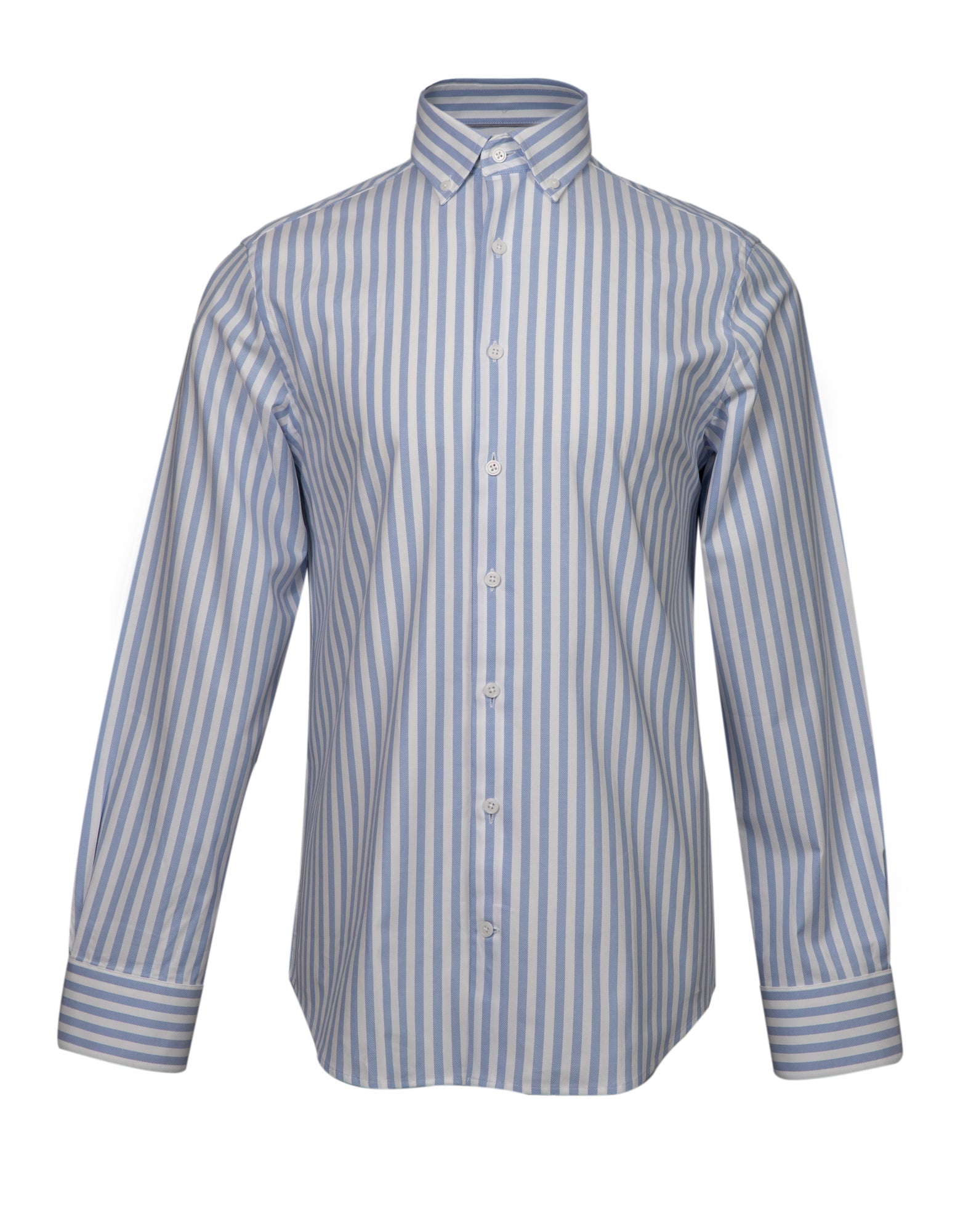 HENRY SARTORIAL Bengal Stripe Shirt BLUE/WHITE - Henry BucksShirts38AW230092 - BLWT - SM