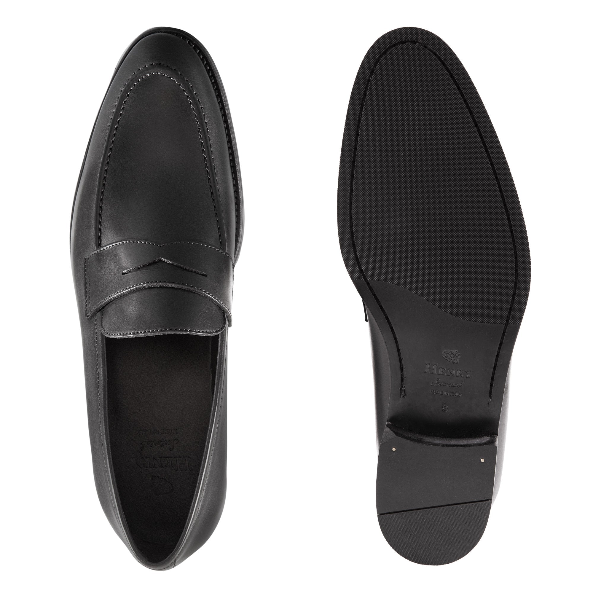 HENRY SARTORIAL Blake Loafers BLACK - Henry BucksLoafers & Driving Shoes8000411 - BLCK - 7