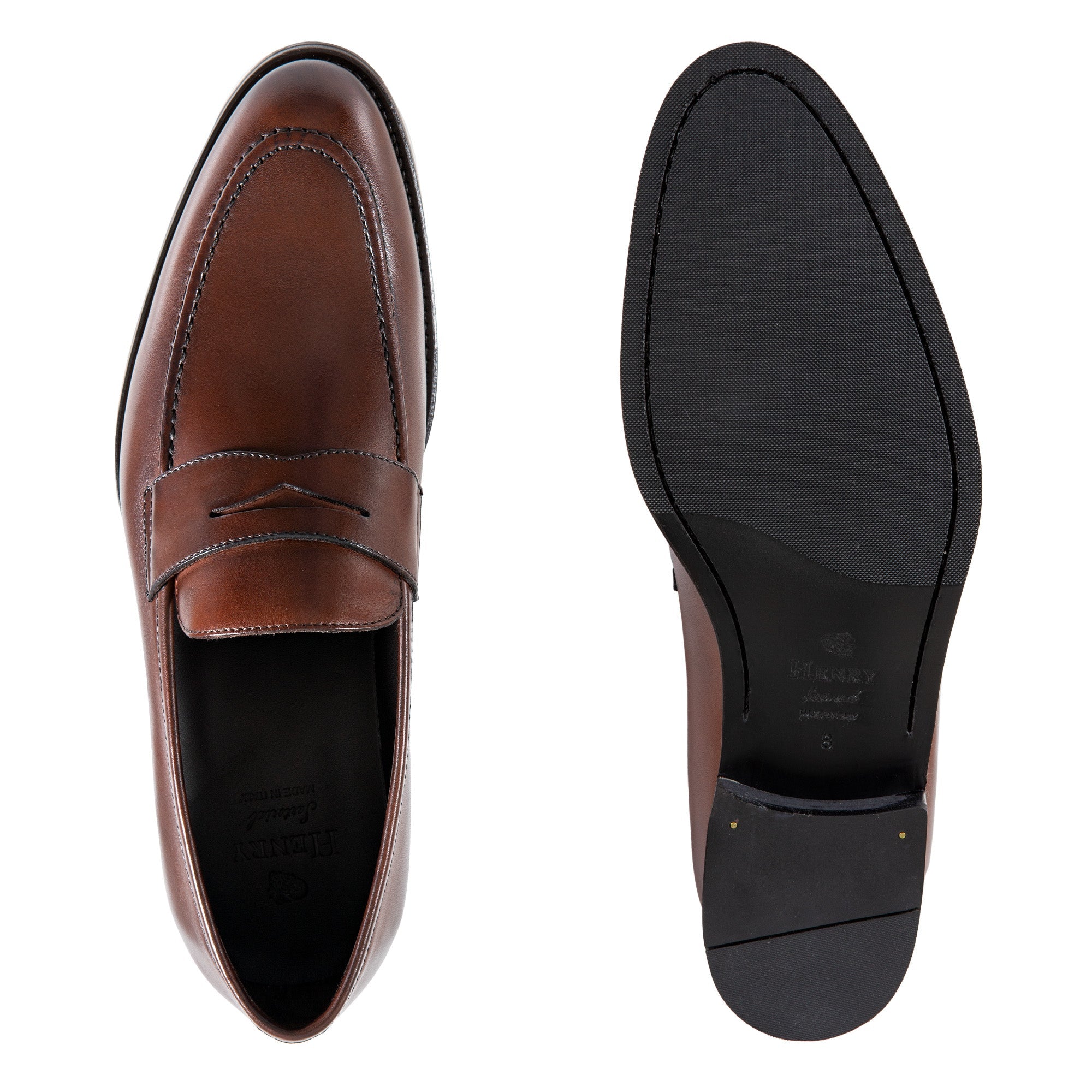 HENRY SARTORIAL Blake Loafers BROWN - Henry BucksLoafers & Driving Shoes8000411 - BROWN - 7