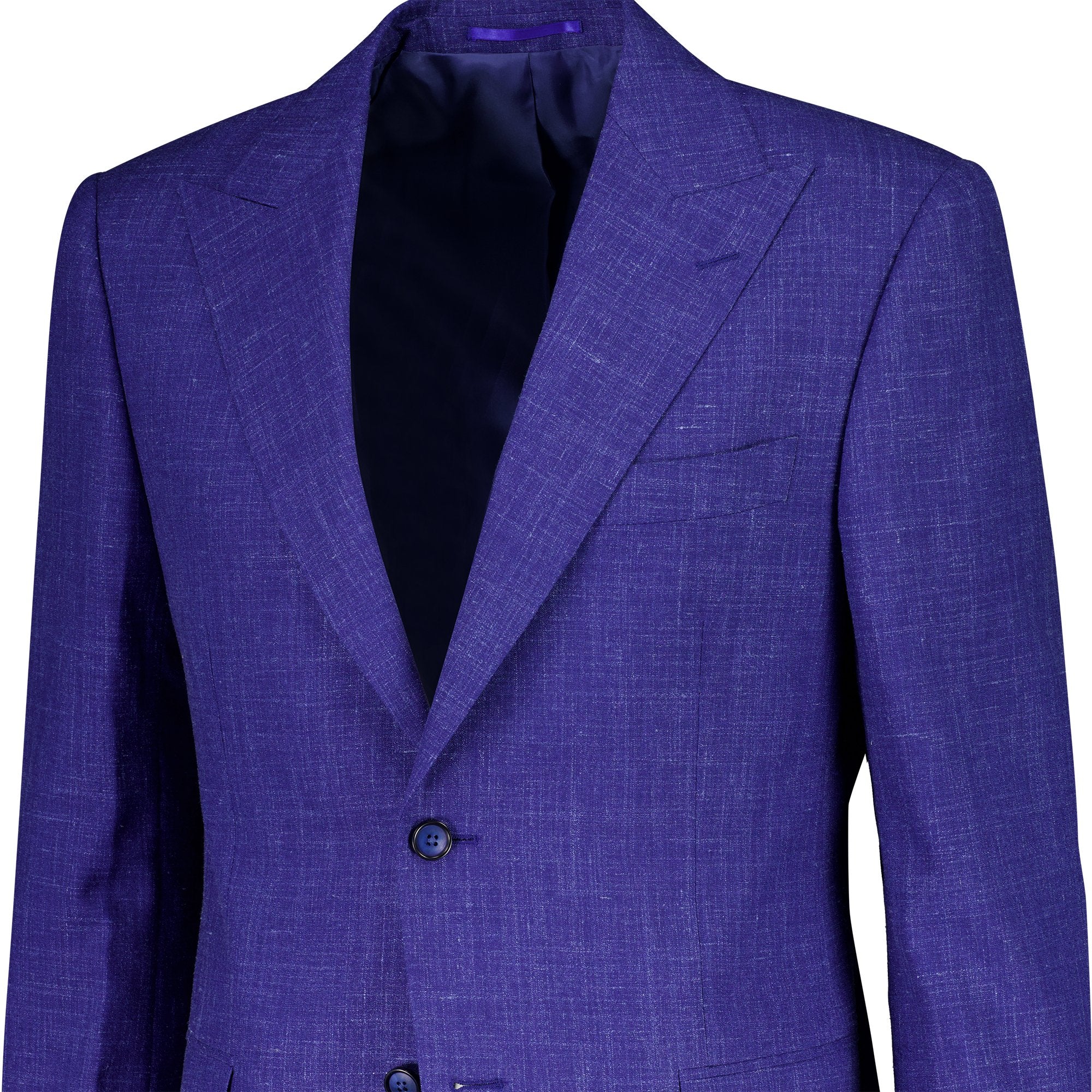 HENRY SARTORIAL Blended Wool Suit Jacket BLUE REG - Henry BucksSuits64SS230003 - BLUE - R - 48