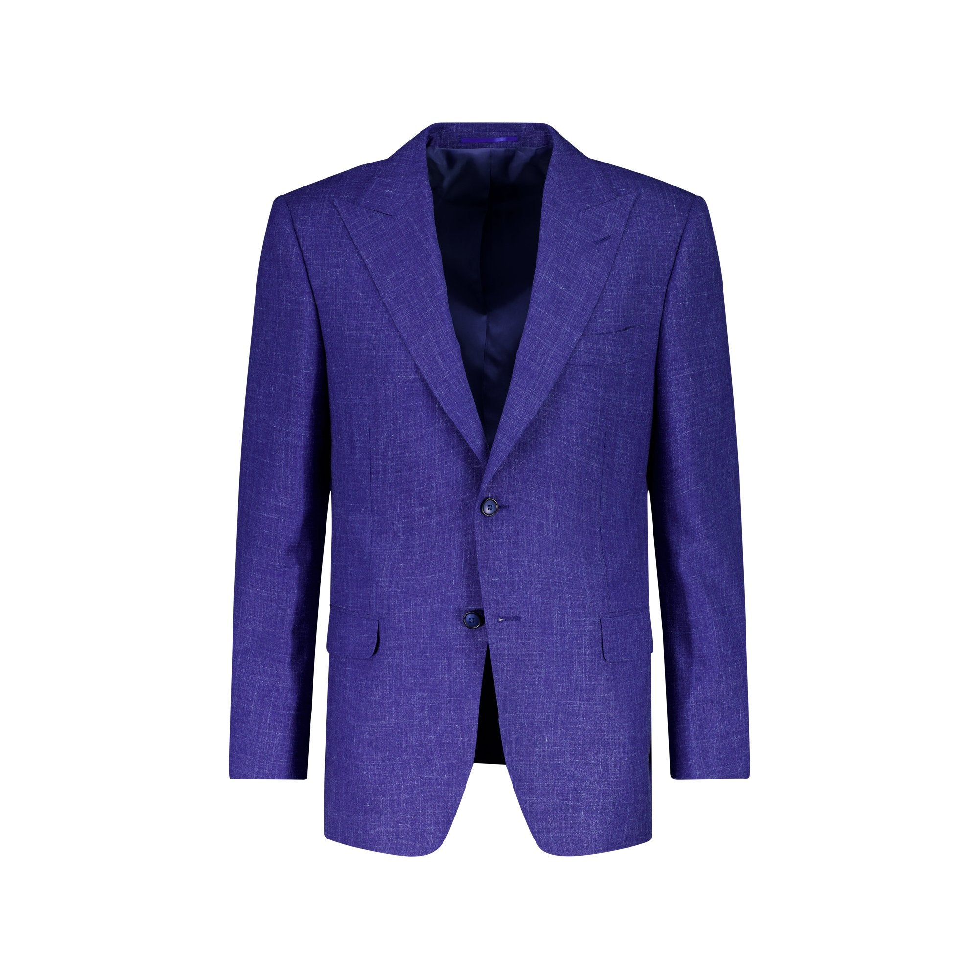 HENRY SARTORIAL Blended Wool Suit Jacket BLUE REG - Henry BucksSuits64SS230003 - BLUE - R - 48