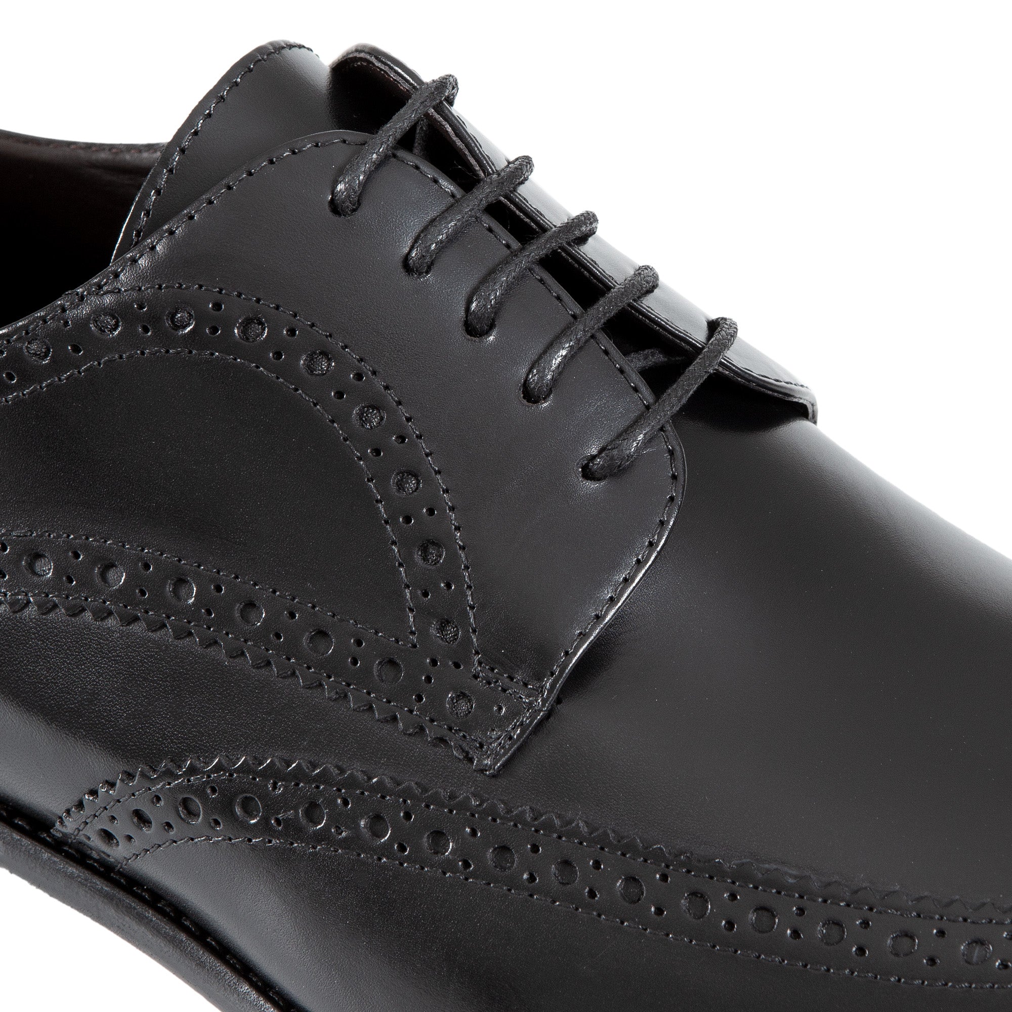 HENRY SARTORIAL Brogue Derby BLACK - Henry BucksFormal Shoes8000418 - BLCK - 7