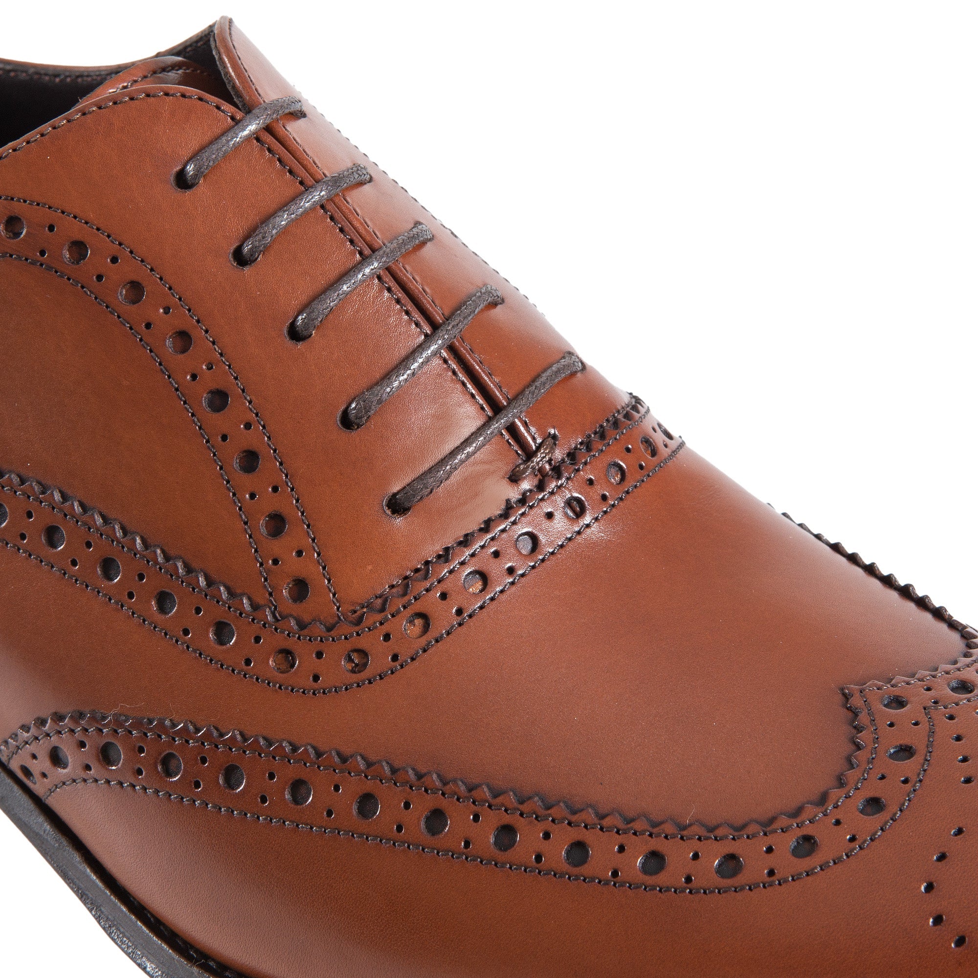 HENRY SARTORIAL Brogue Oxford WALNUT - Henry BucksFormal Shoes8000417 - WAL - 7