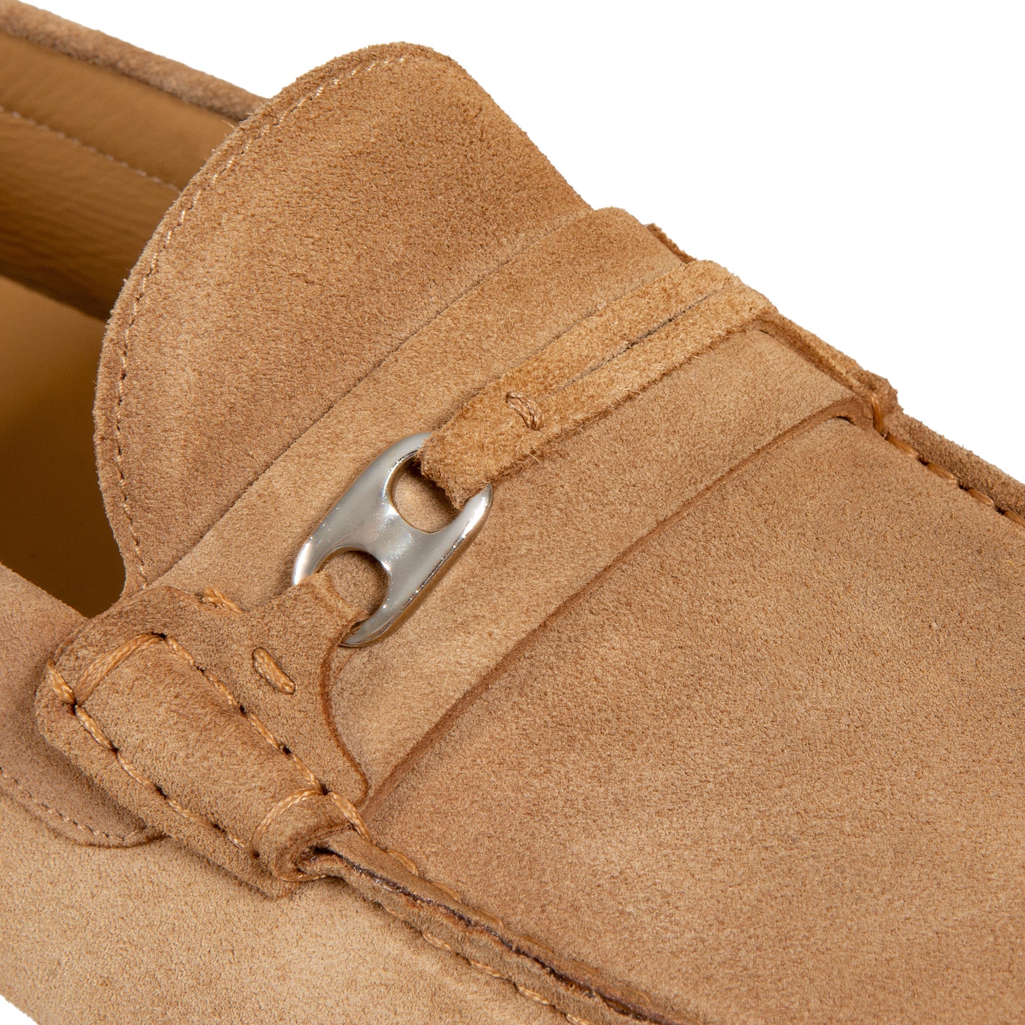 HENRY SARTORIAL Calf Driving Shoes with Metal Trim CAMEL - Henry BucksLoafers & Driving Shoes8000405 - CAMEL - 7