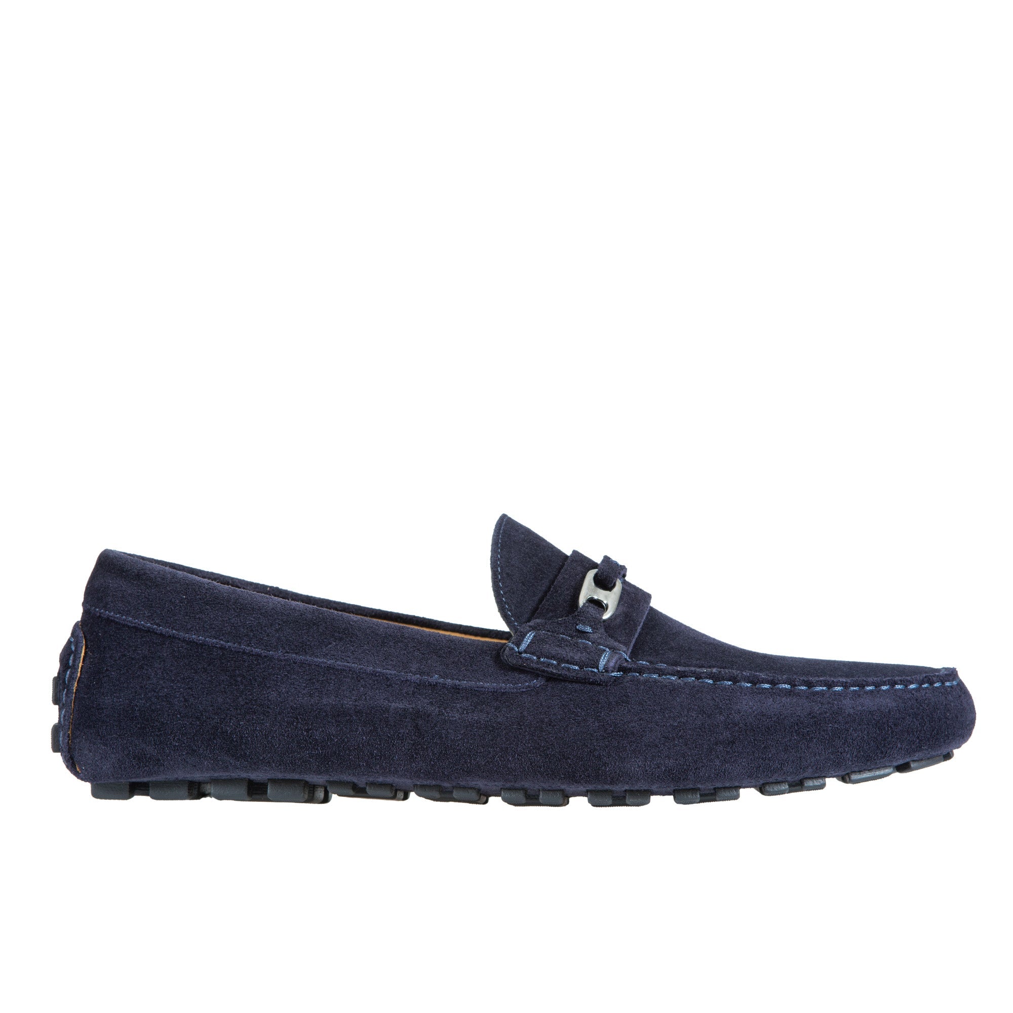 HENRY SARTORIAL Calf Driving Shoes with Metal Trim NAVY - Henry BucksLoafers & Driving Shoes8000405 - NAVY - 7