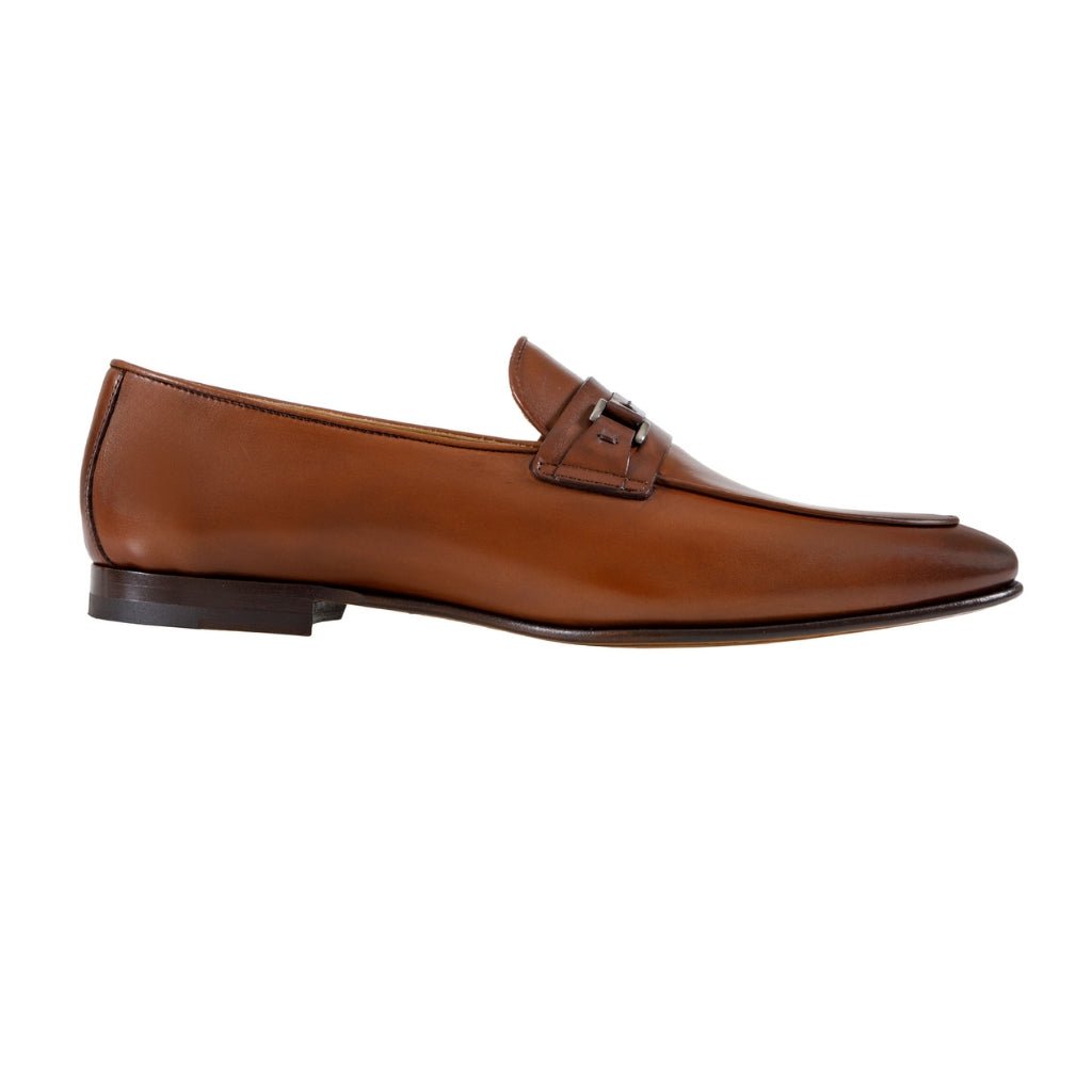HENRY SARTORIAL Calf Leather Moccasin BROWN - Henry Bucks