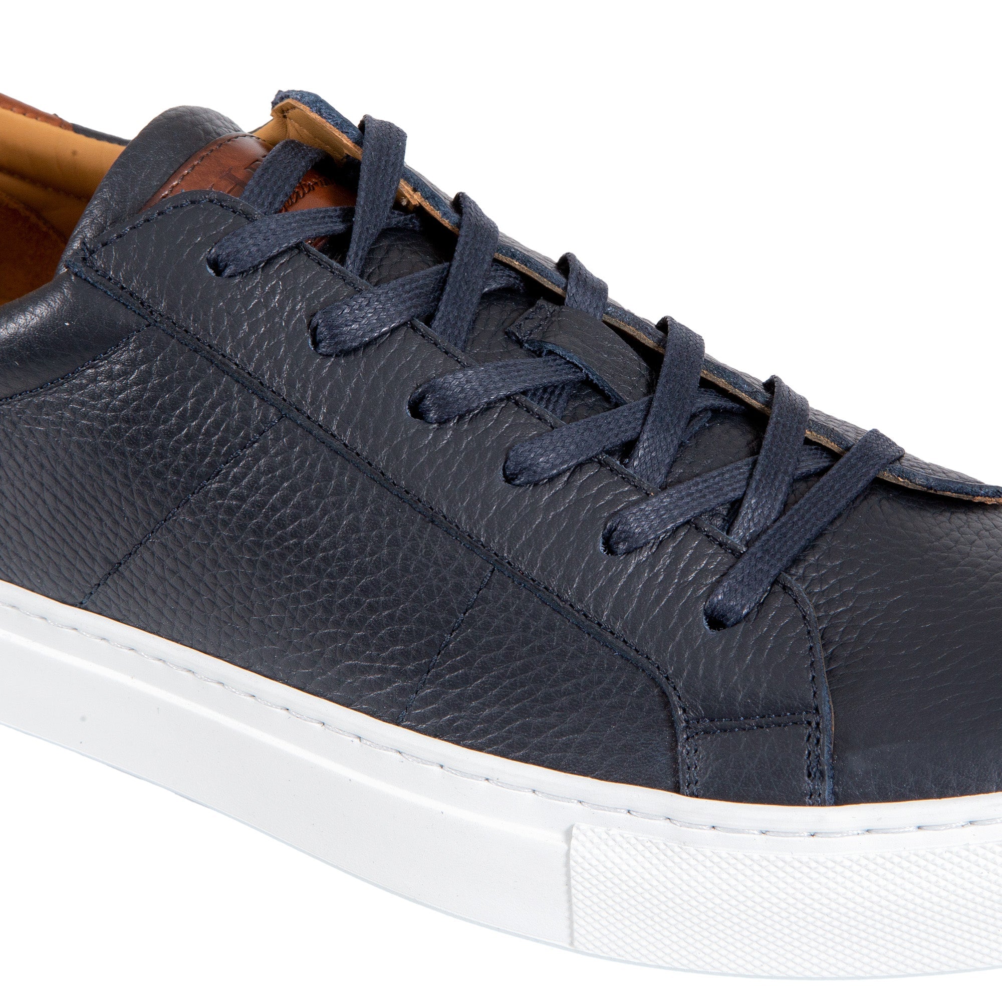 HENRY SARTORIAL Calf Leather Sneakers NAVY - Henry BucksSneakers8000408 - NAVY - 7