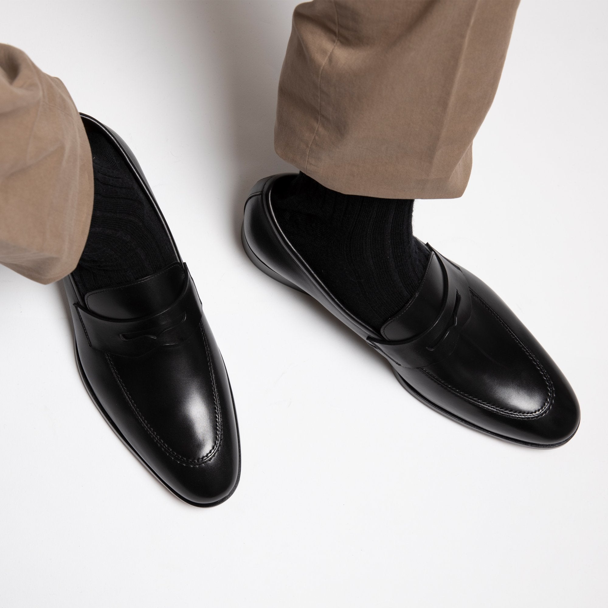 HENRY SARTORIAL Campbell Loafers BLACK - Henry BucksLoafers & Driving Shoes80SO307 - BLCK - 5