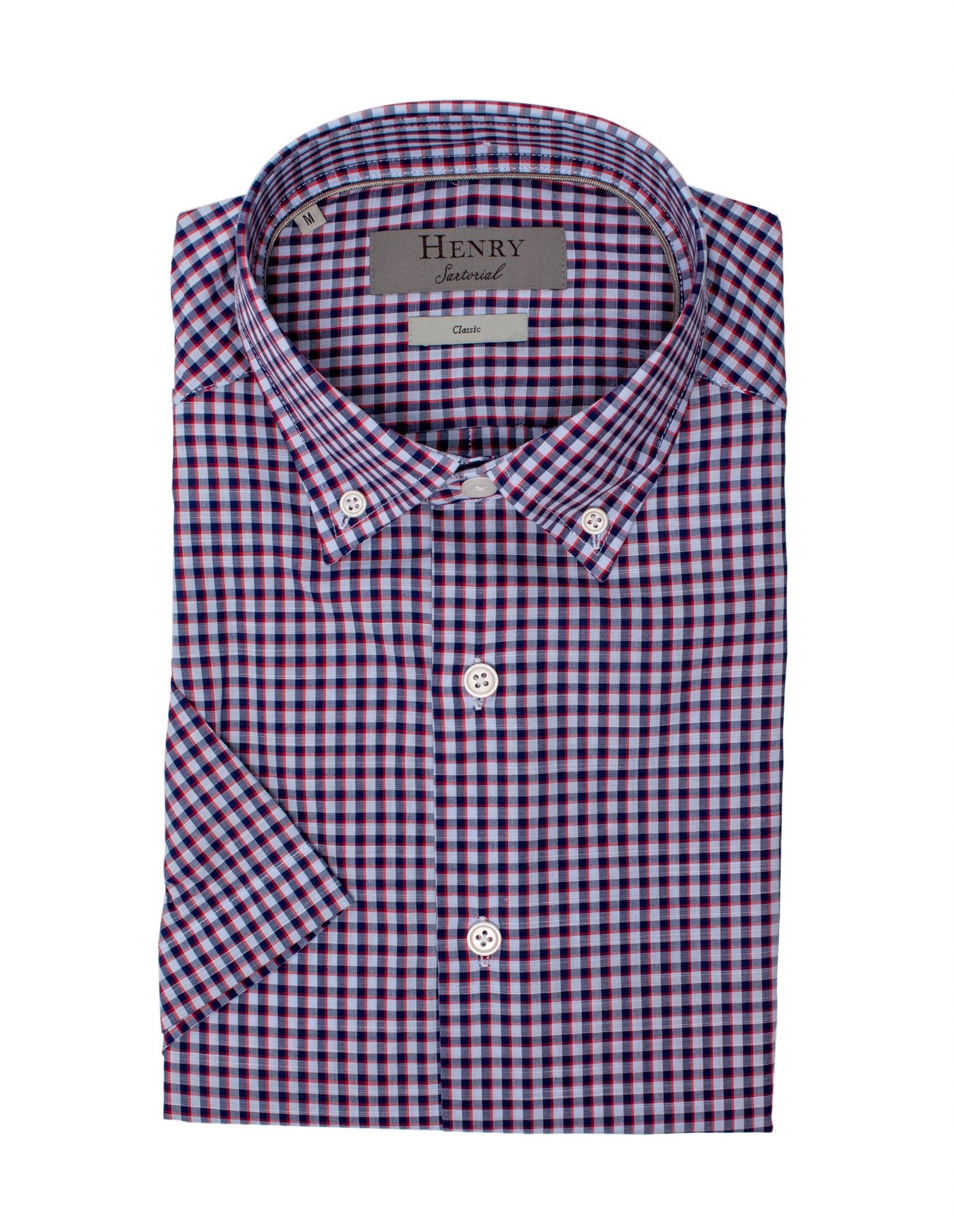 HENRY SARTORIAL Casual Check Shirt MULTI - Henry BucksShirts38AW230094 - MLTI - SM