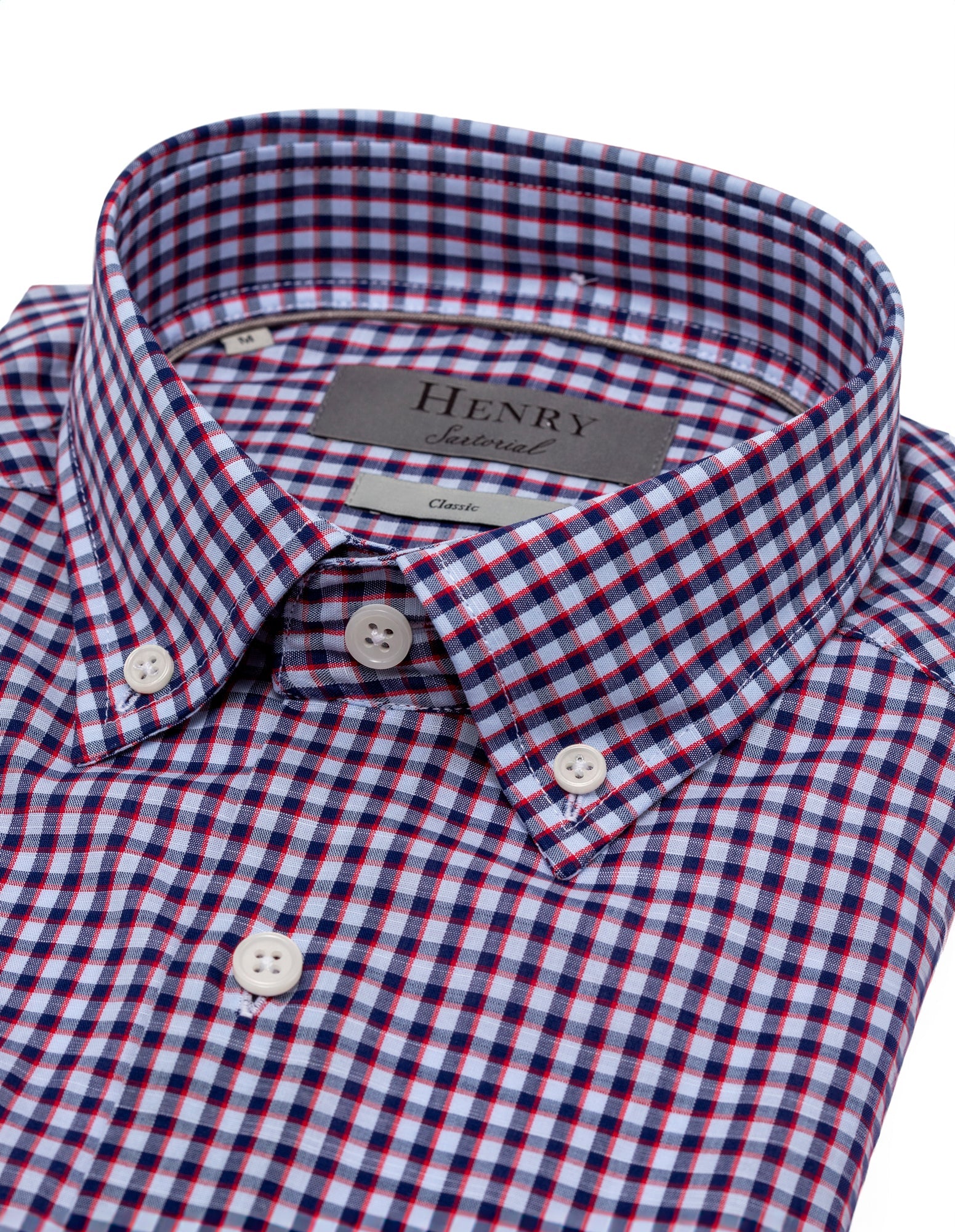 HENRY SARTORIAL Casual Check Shirt MULTI - Henry BucksShirts38AW230094 - MLTI - SM