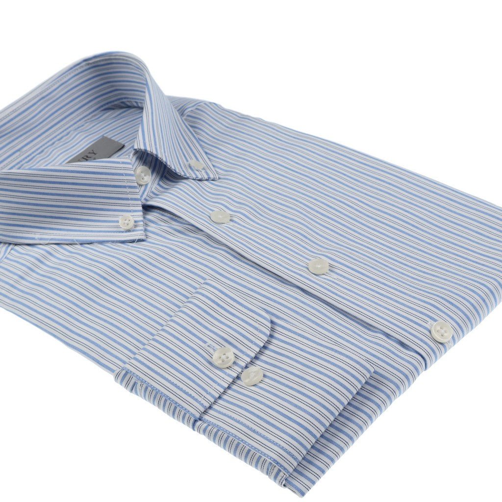 HENRY SARTORIAL Casual Long Sleeve Shirt LIGHT BLUE - Henry Bucks