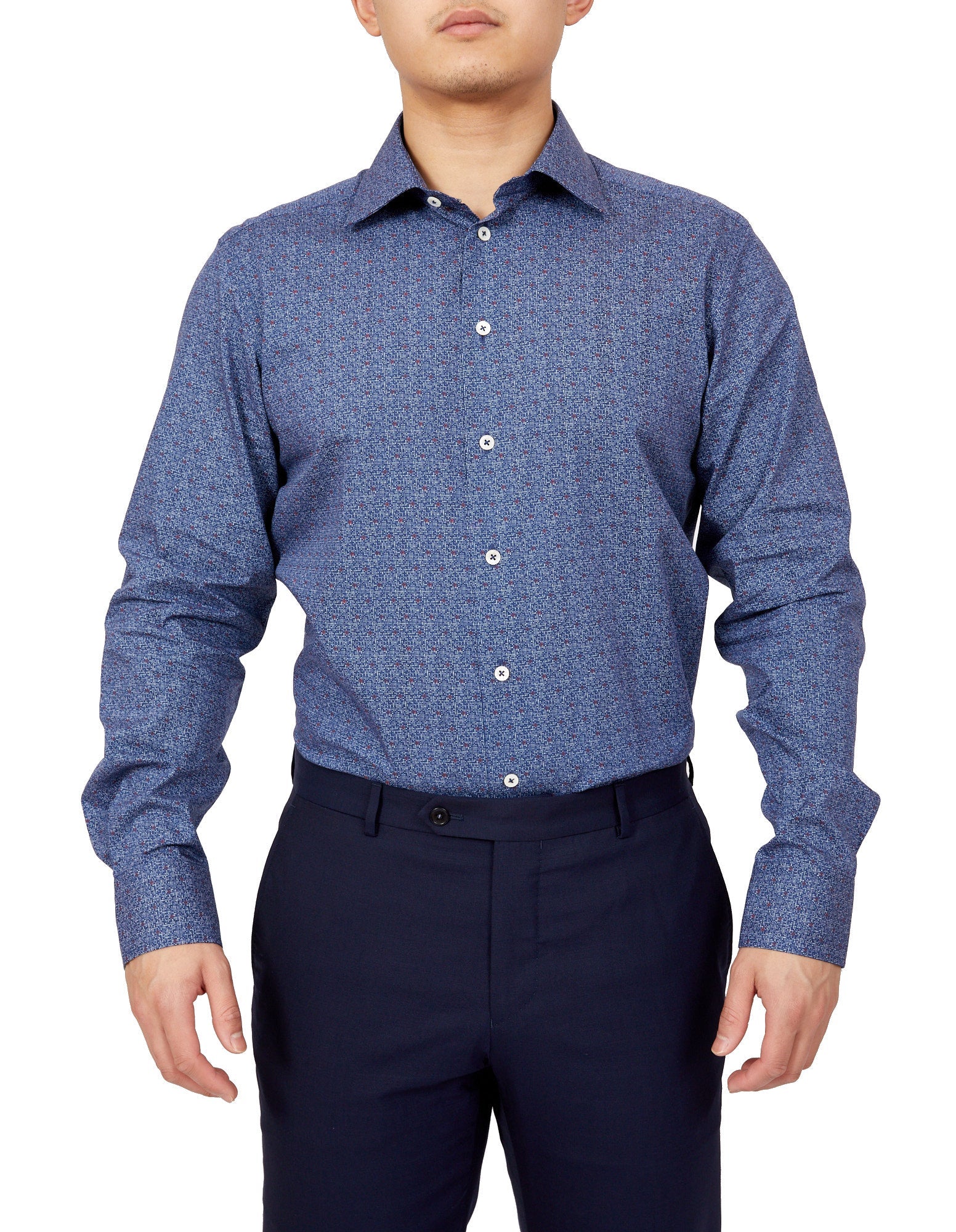 HENRY SARTORIAL Casual Shirt BLUE - Henry BucksShirts01SS220049 - MULTI - SM