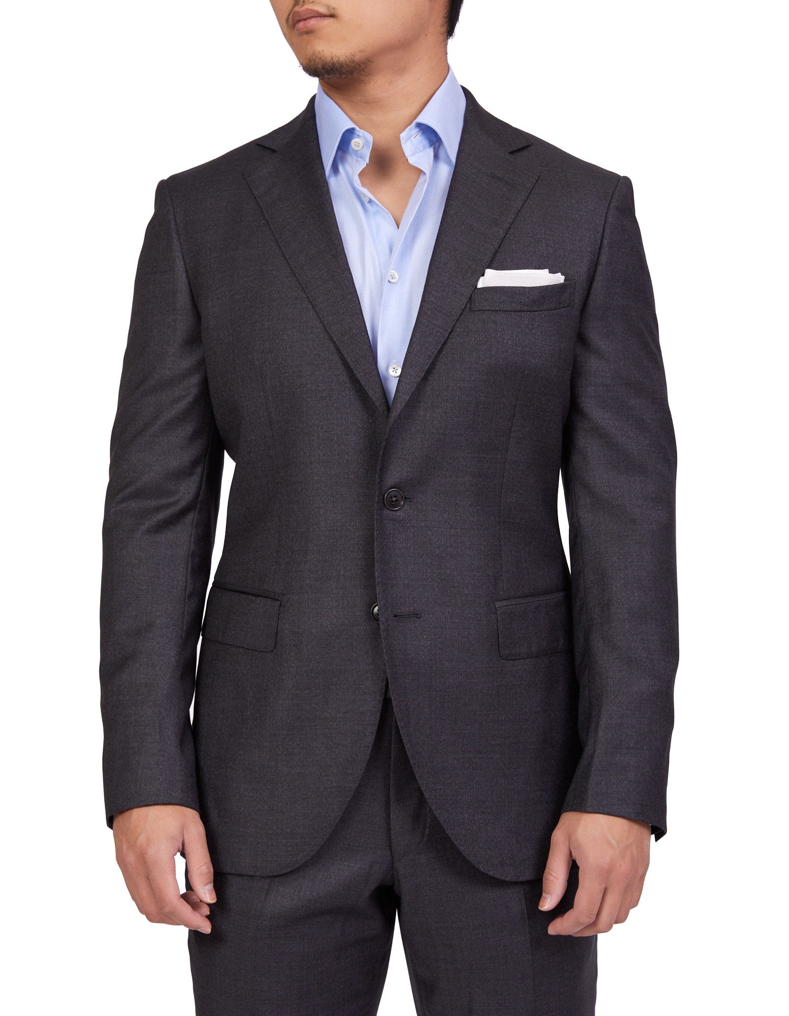 Henry Sartorial Chilton Suit Charcoal REG - Henry BucksSuits23SS21009 - CHCL - R - 46