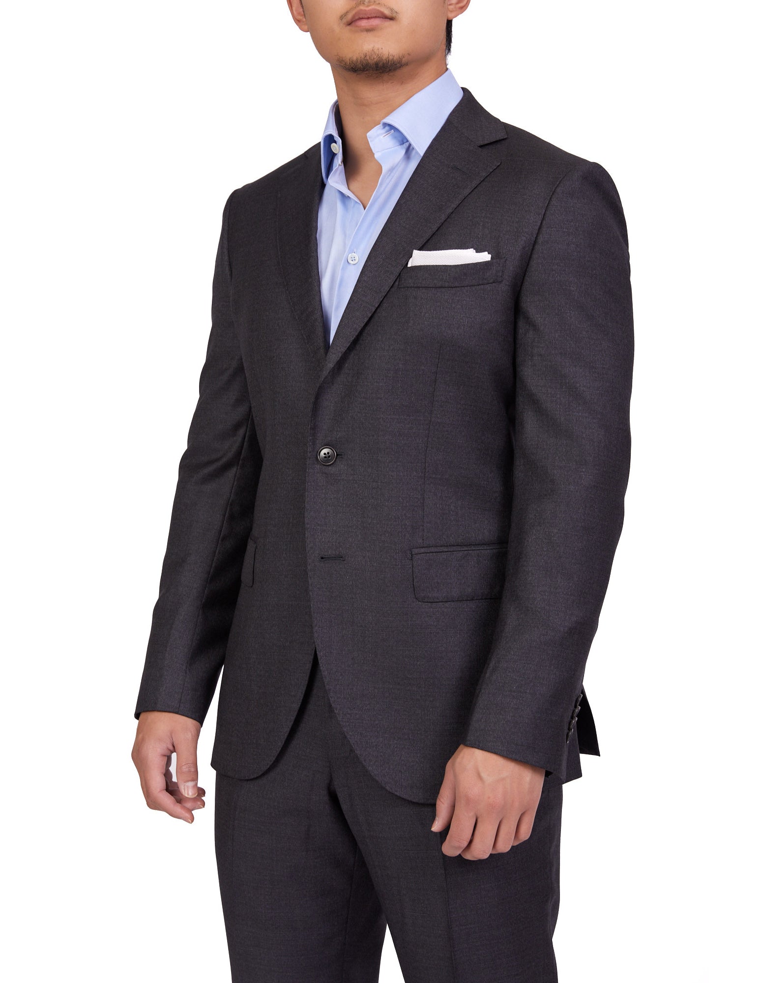 Henry Sartorial Chilton Suit Charcoal REG - Henry BucksSuits23SS21009 - CHCL - R - 46