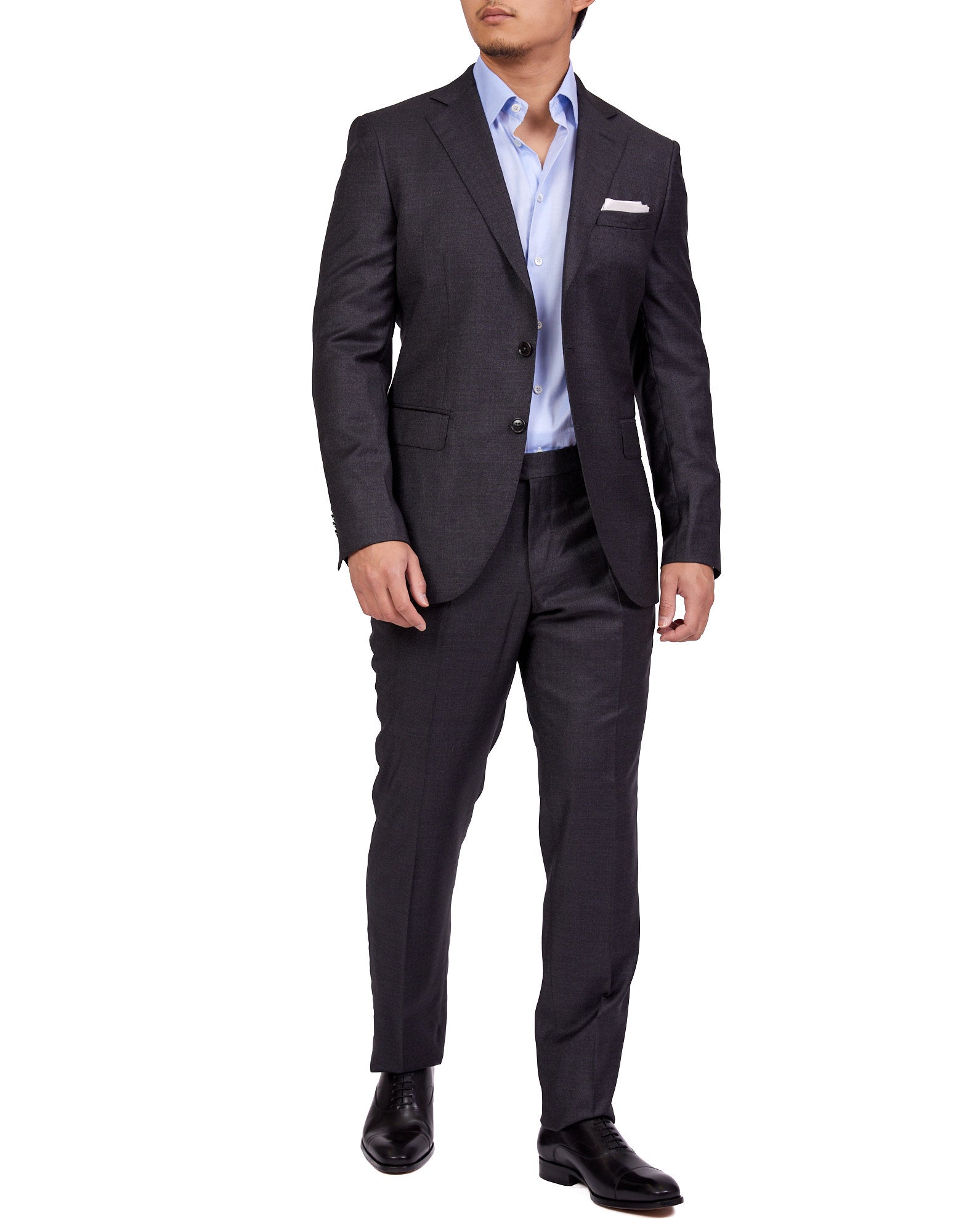 Henry Sartorial Chilton Suit Charcoal REG - Henry BucksSuits23SS21009 - CHCL - R - 46