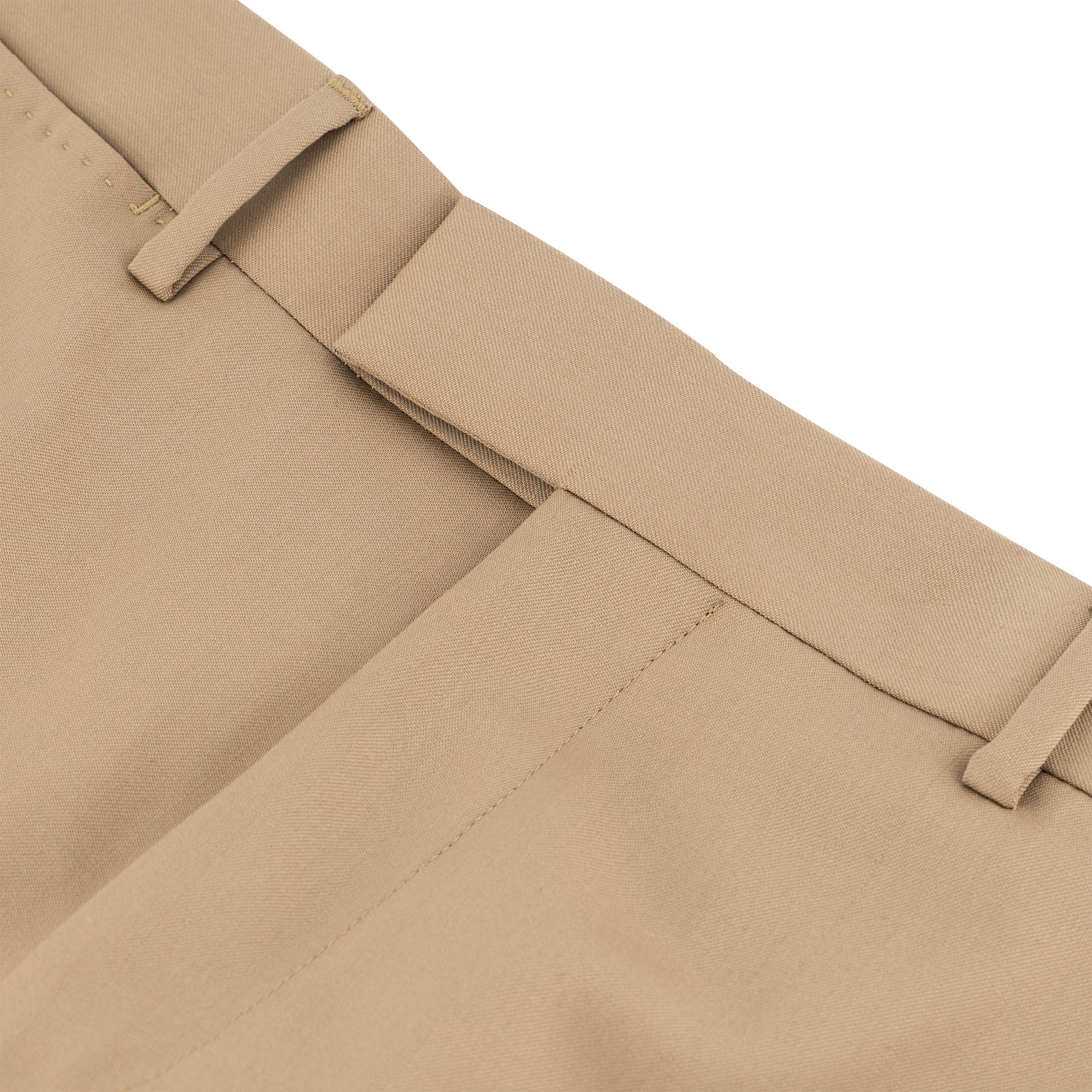 HENRY SARTORIAL Contemporary Wool Trouser CAMEL - Henry BucksTrouser - Formal34SS230084 - CAMEL - R - 48