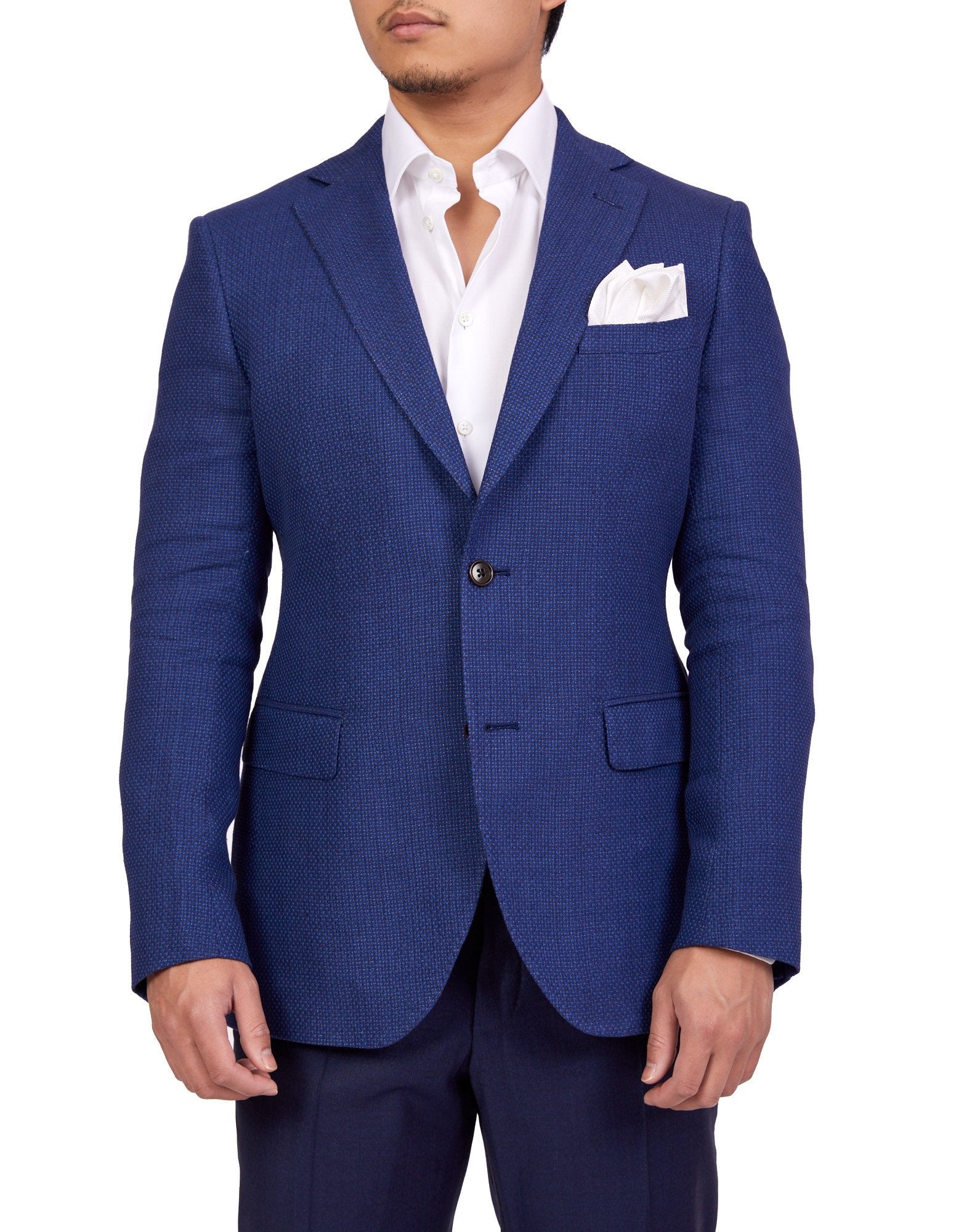 Henry Sartorial Corby Linen Blazer Navy LG - Henry BucksBlazers33SS21009 - NAVY - L - 46